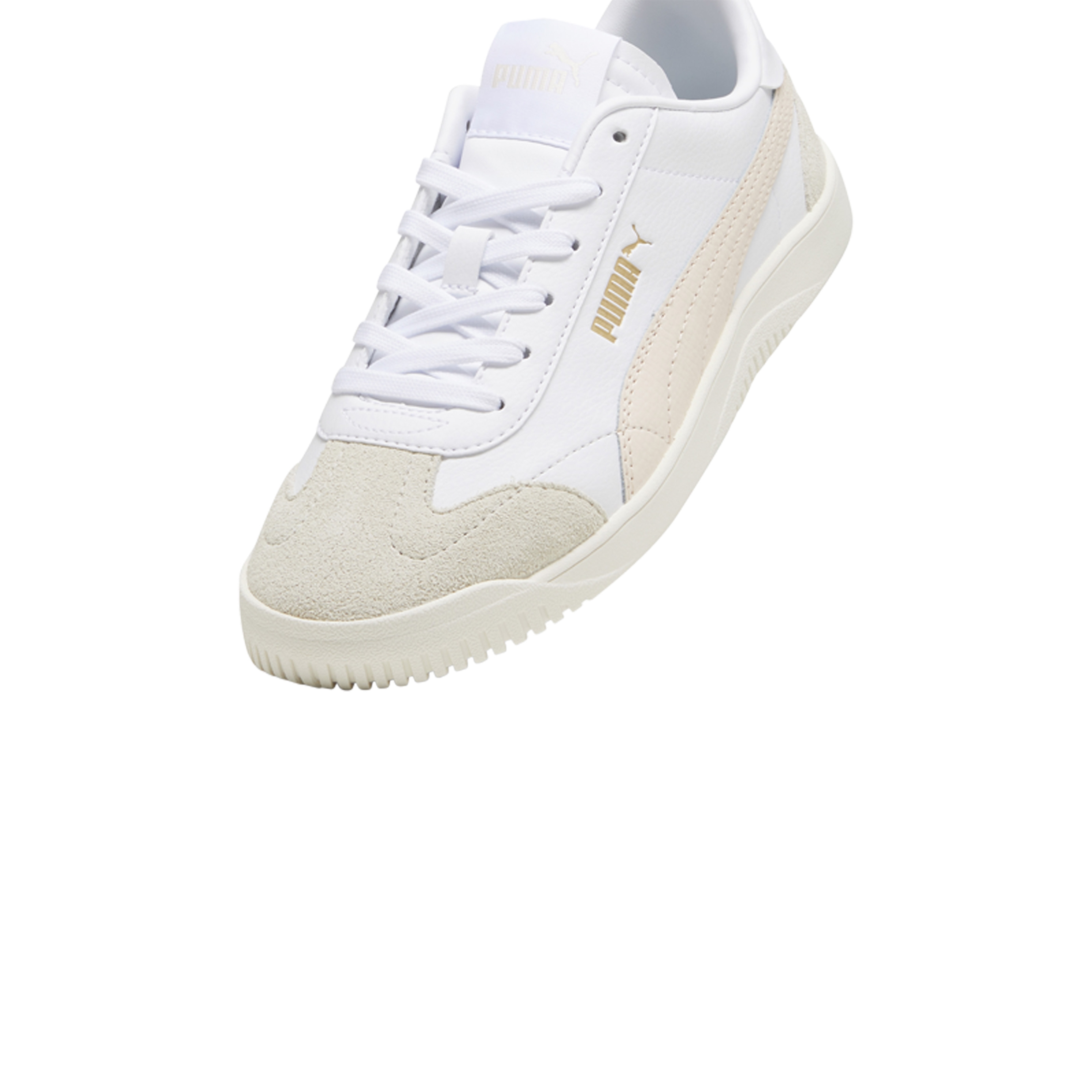 Leather club sneakers PUMA White