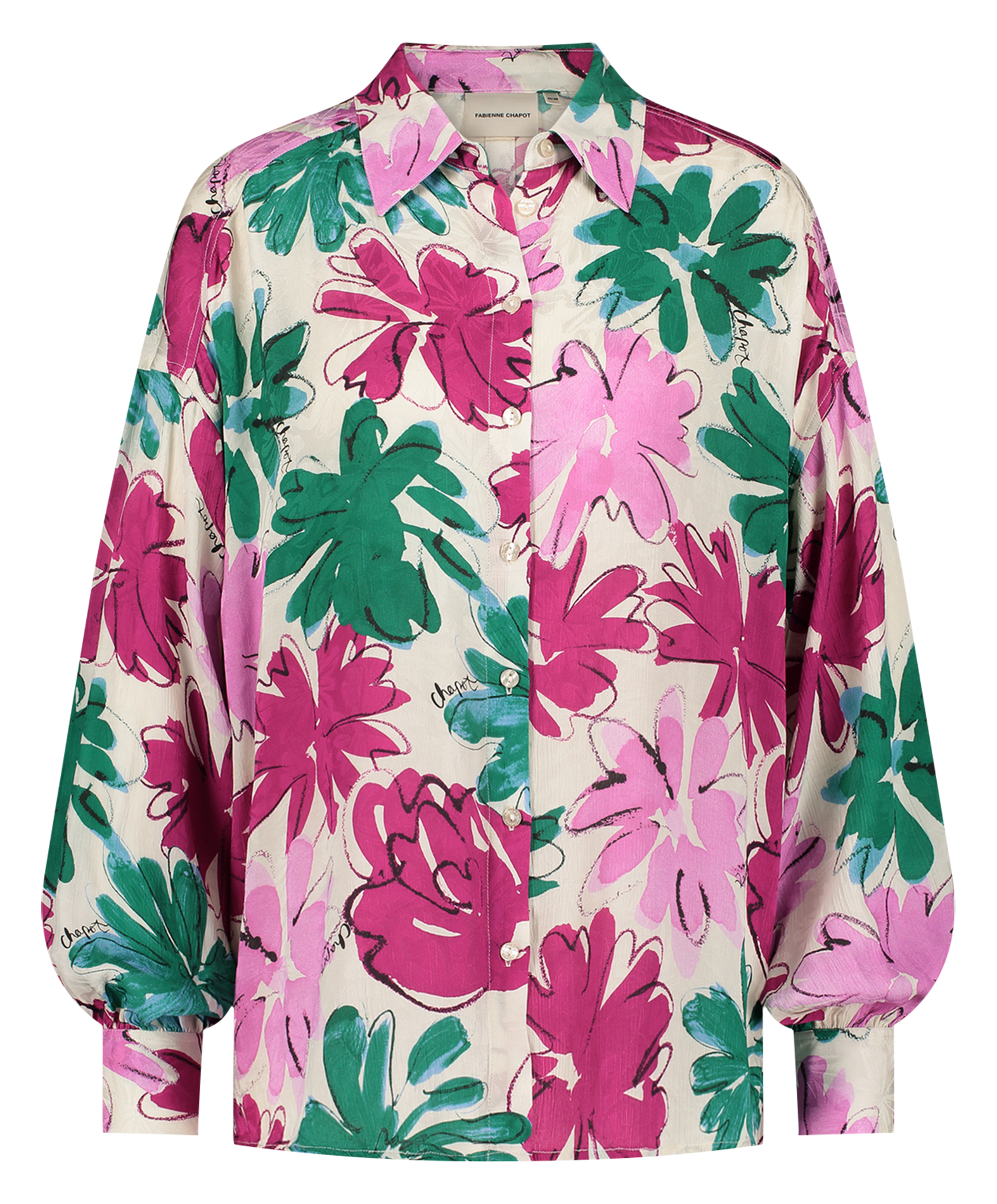 Chemise col classique  FABIENNE CHAPOT Multicolore