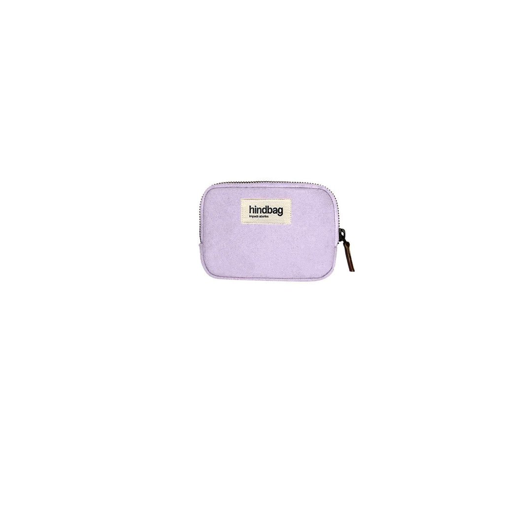 Cotton coin purse  Lilas