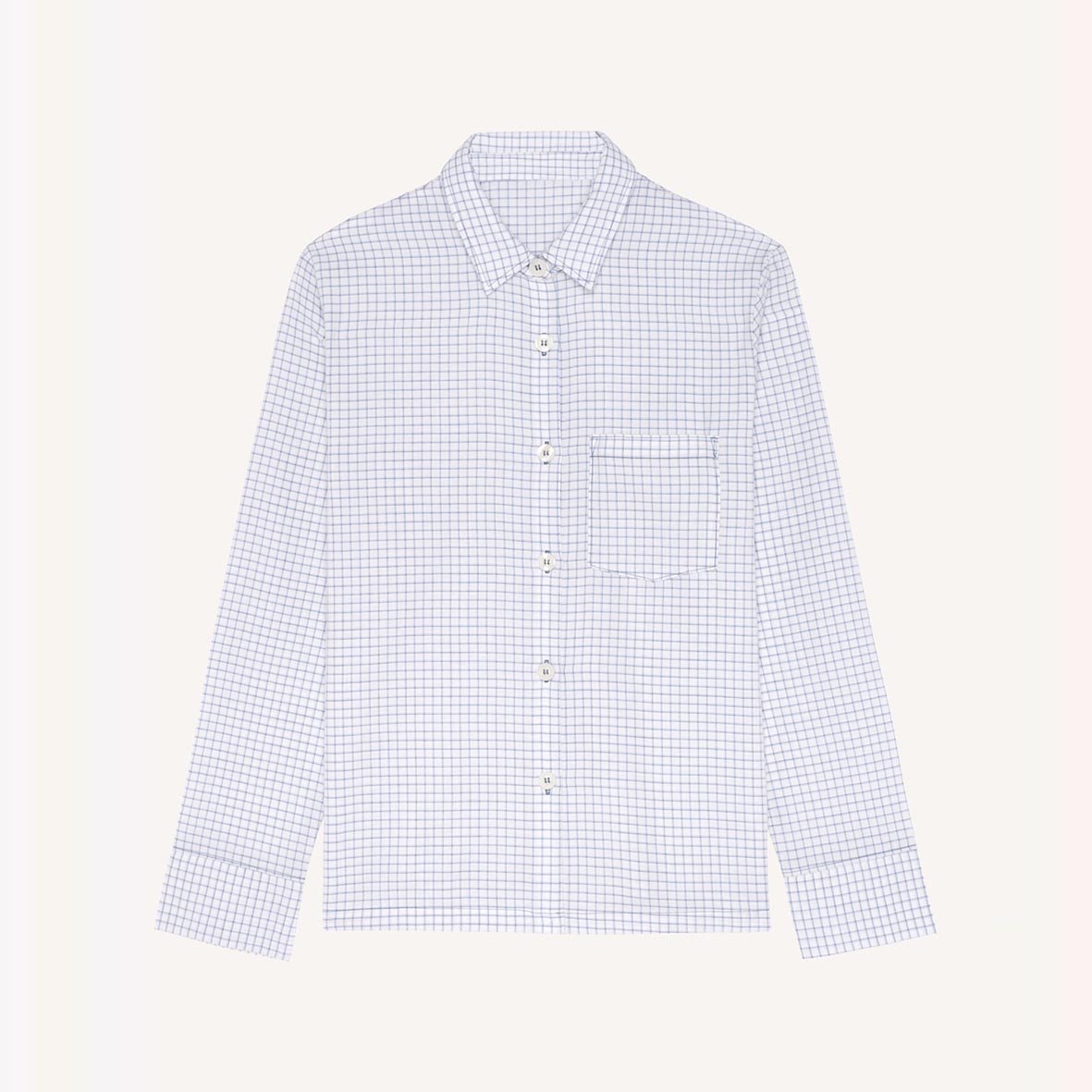 Long-sleeve pajama top PASSIONATA Blue