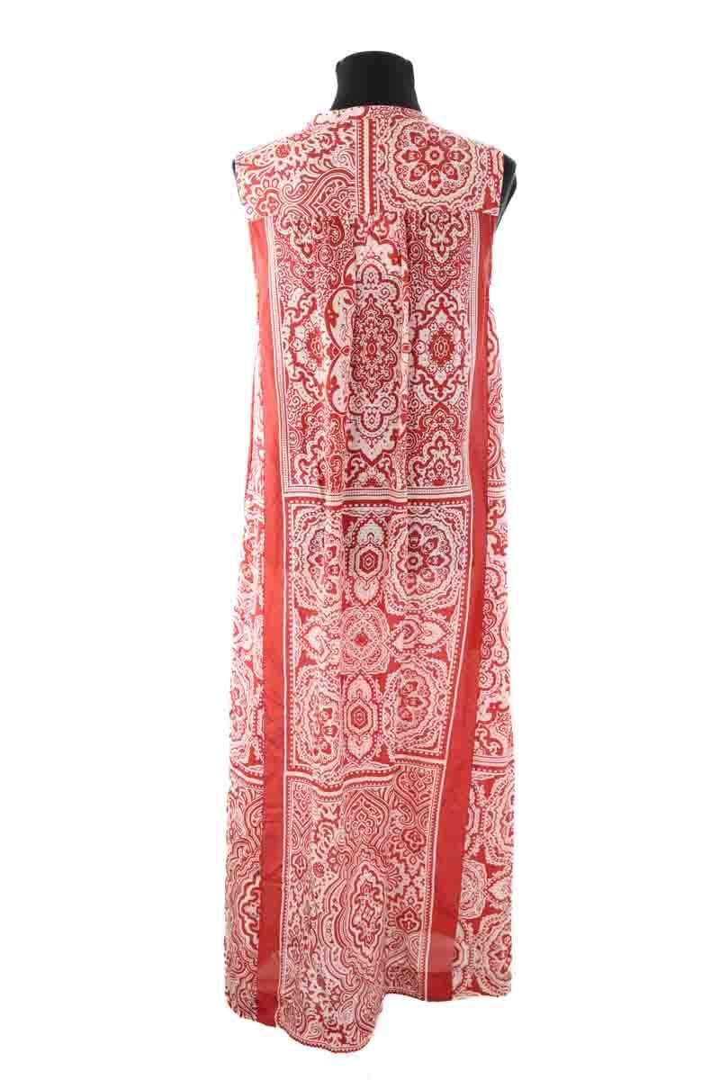 Cotton dress CHLOE STORA - SECONDE MAIN Red