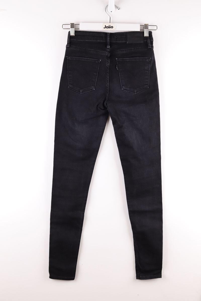 Cotton skinny jeans LEVI'S - Seconde main Black