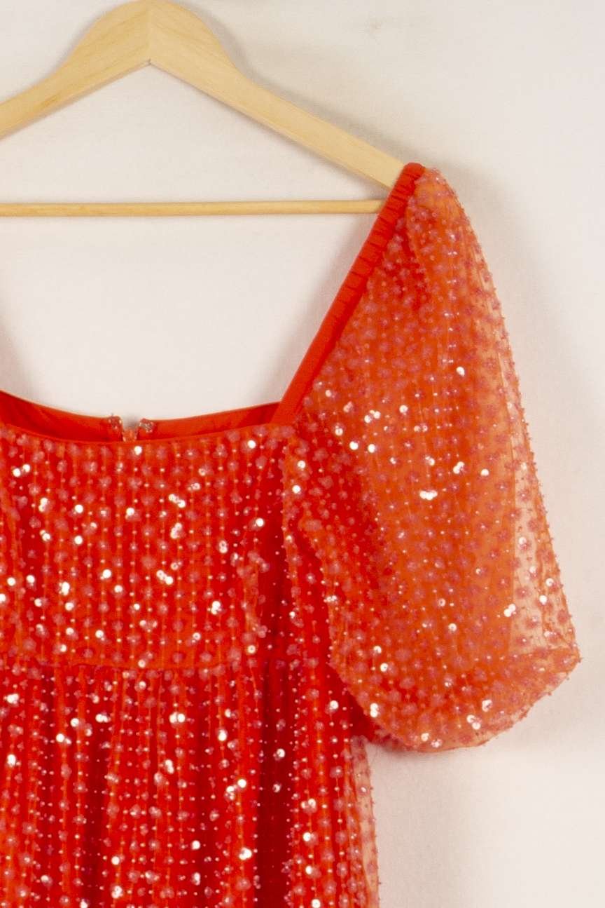 Midi dress Manoush - Seconde Main Orange