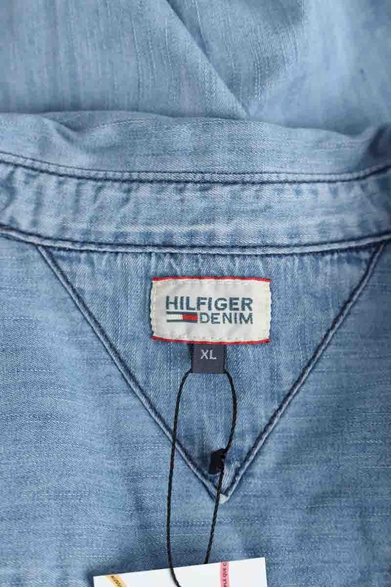 Cotton shirt TOMMY HILFIGER - SECONDE MAIN Blue