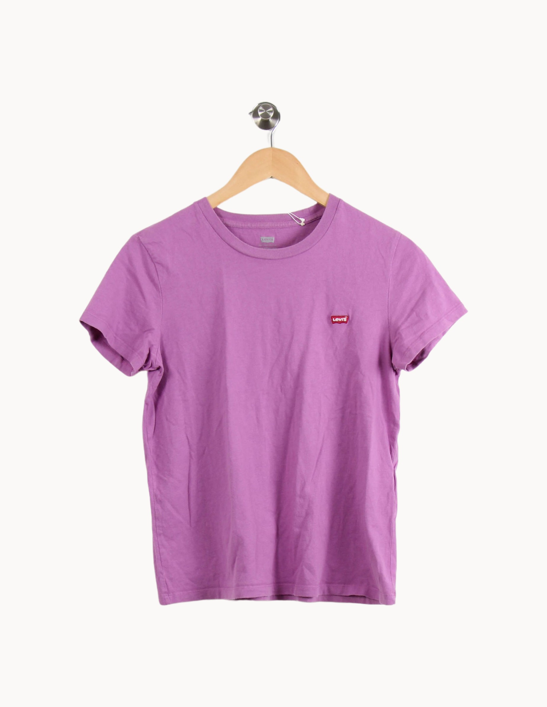 Tommy Badge T-shirt LEVI'S - Seconde main Pink