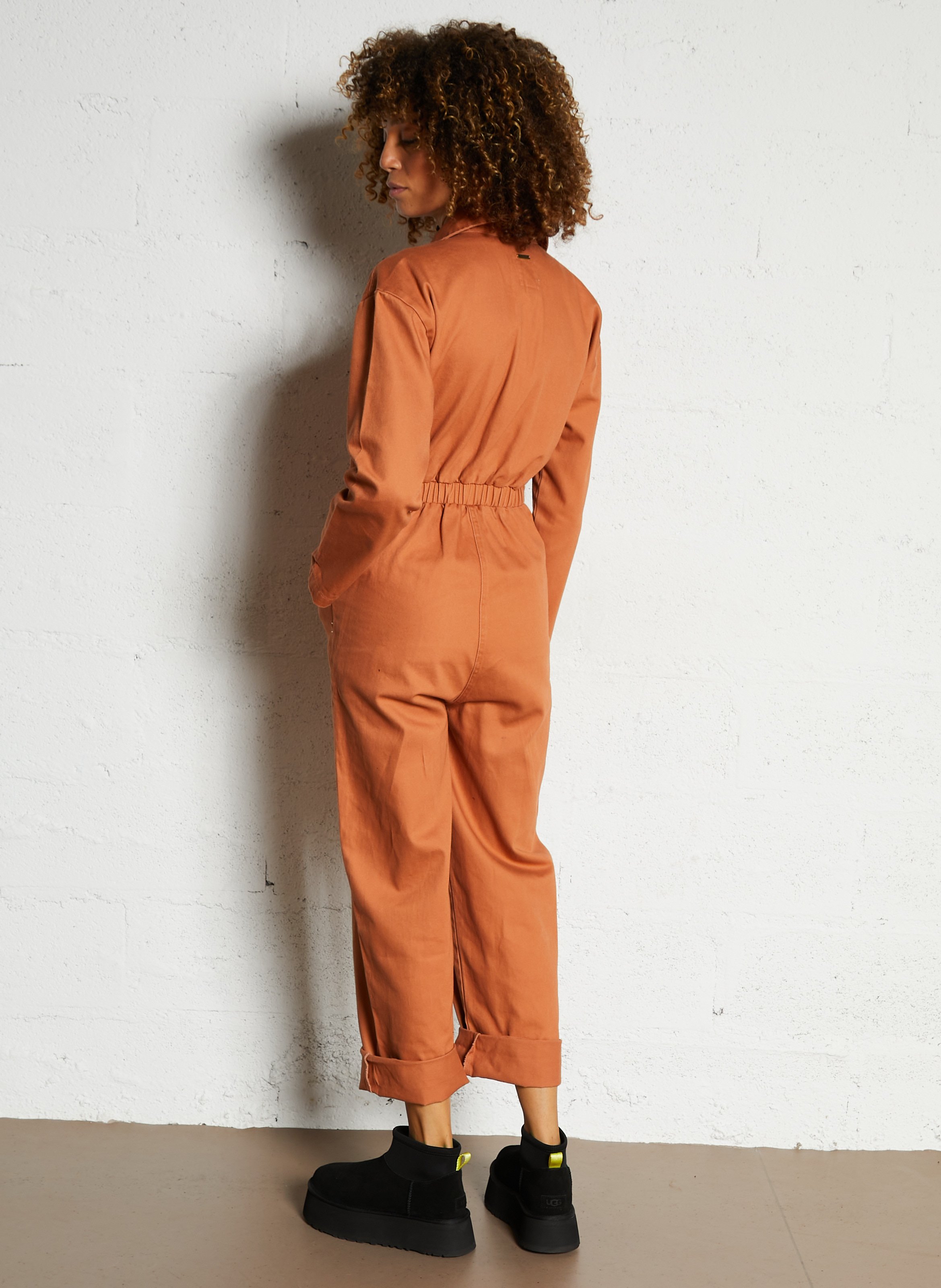 Combinaison droite en coton BILLABONG Orange
