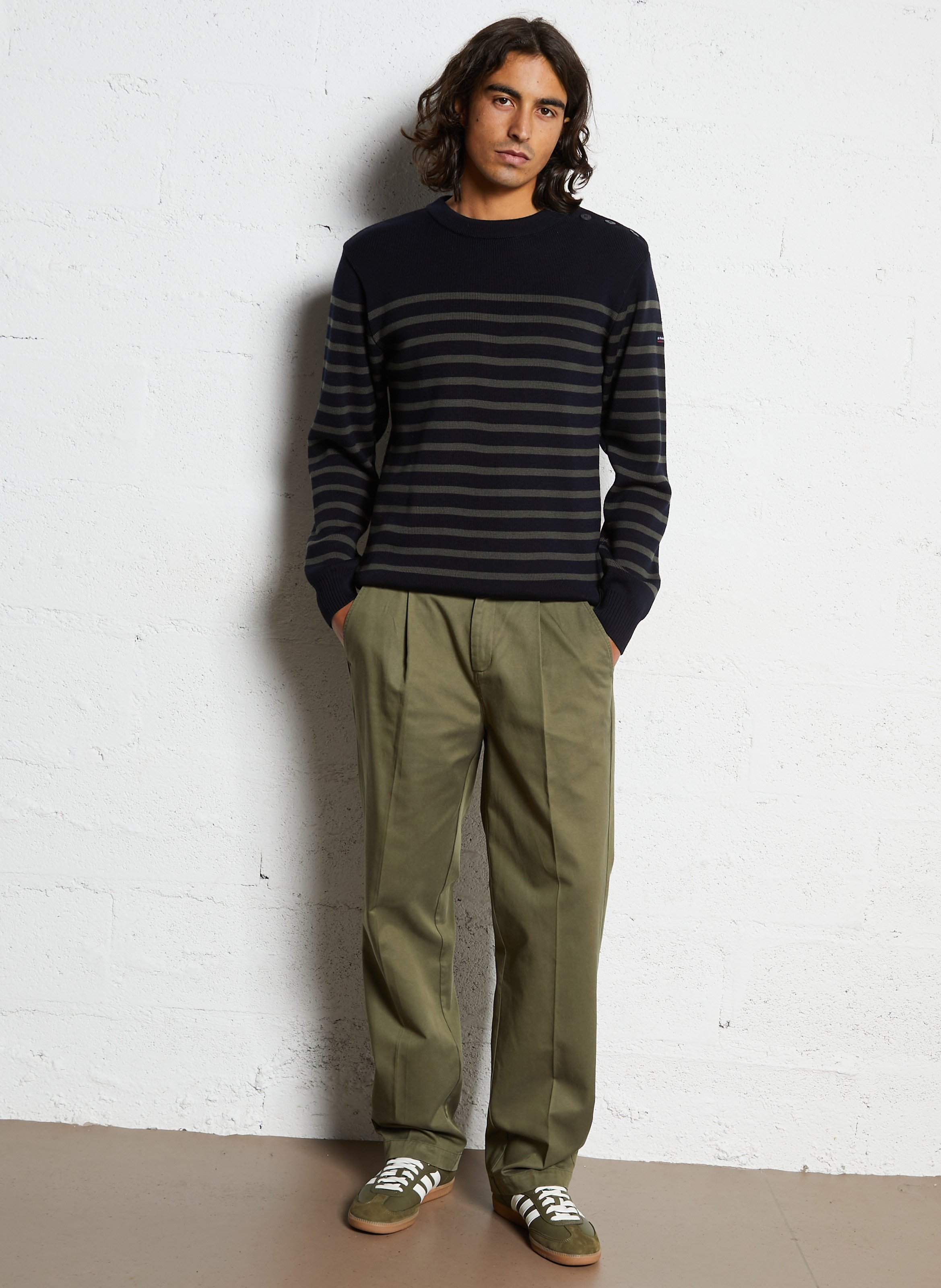 Cotton-blend bucket hat MINIMUM Khaki