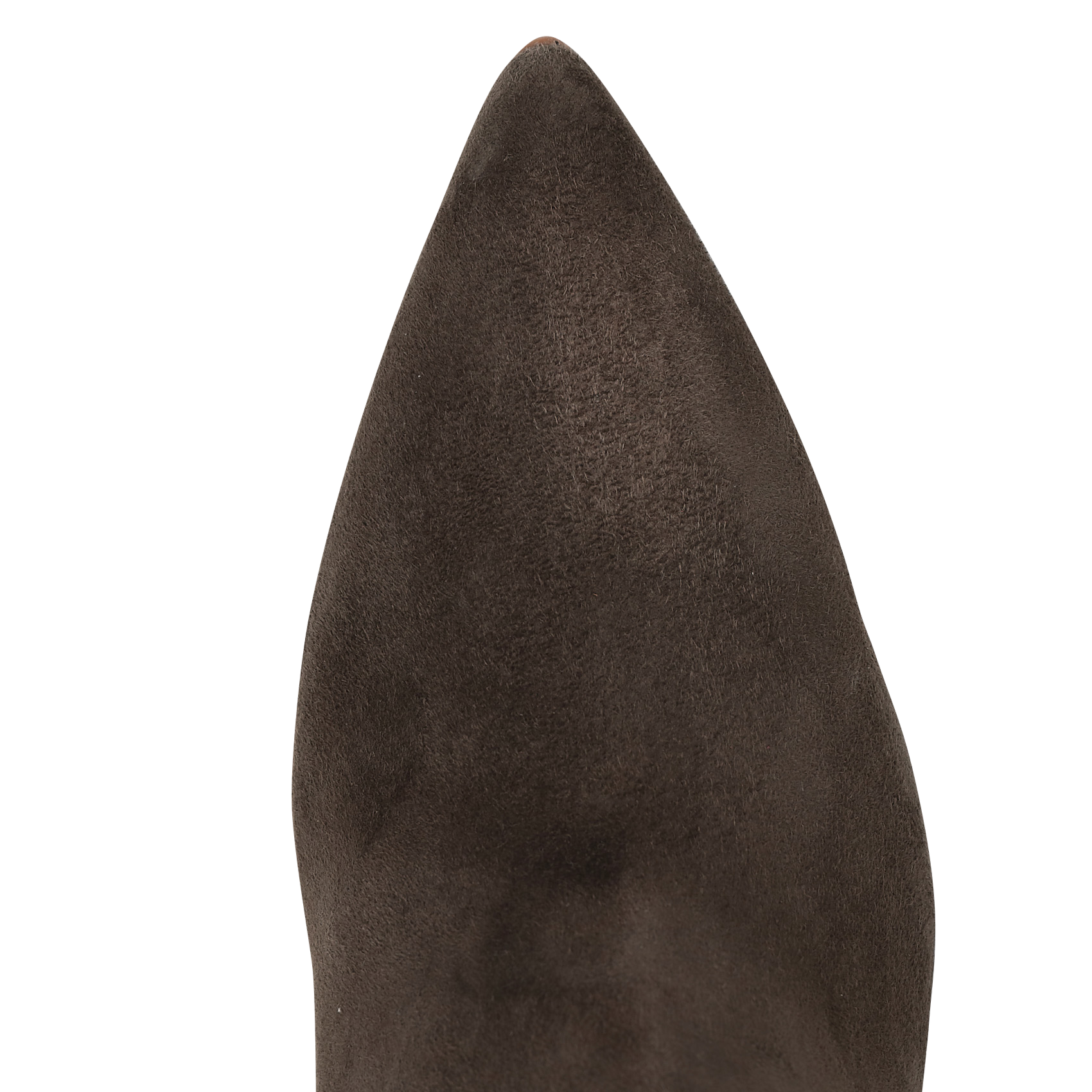 Bottines en cuir velours MI/MAI Kaki