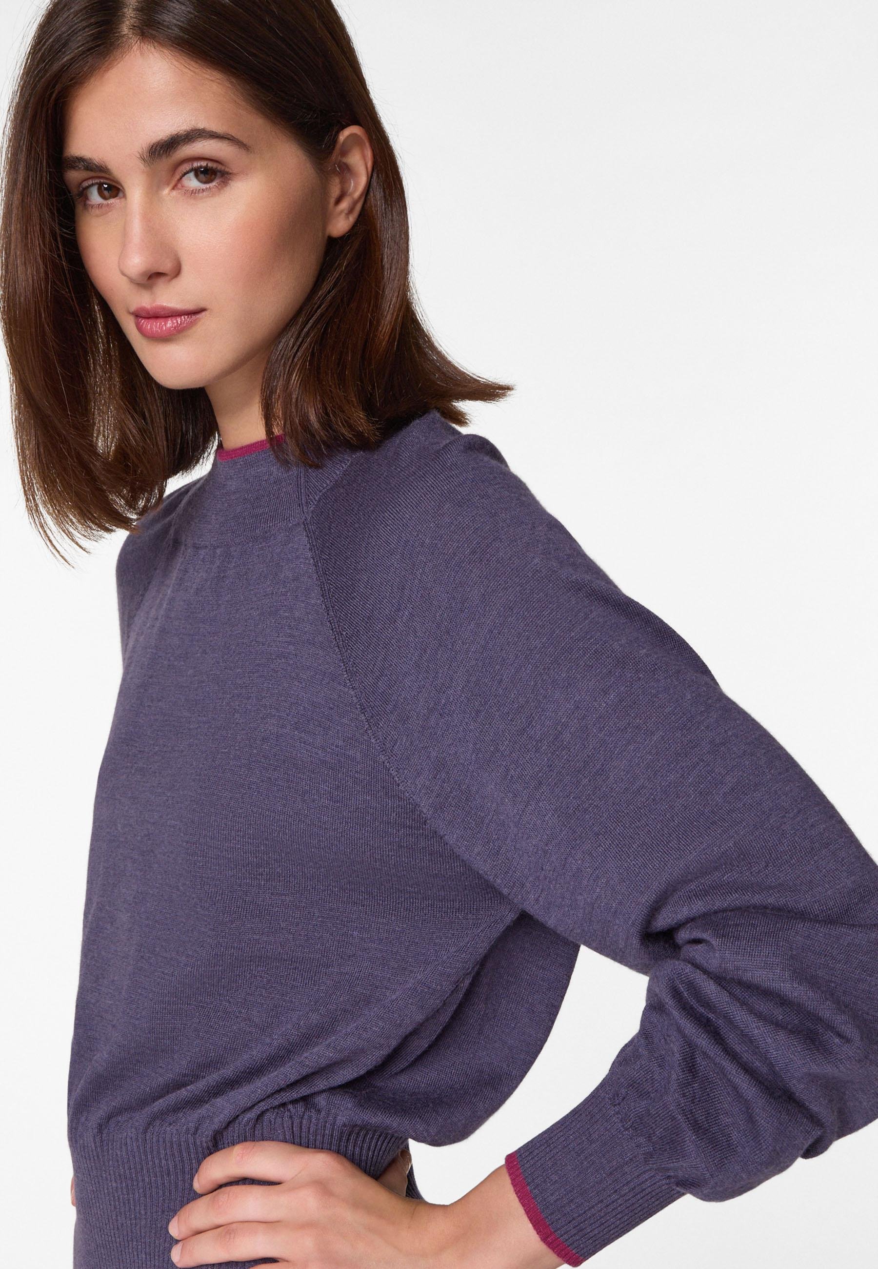 Merino wool sweater RODIER Purple