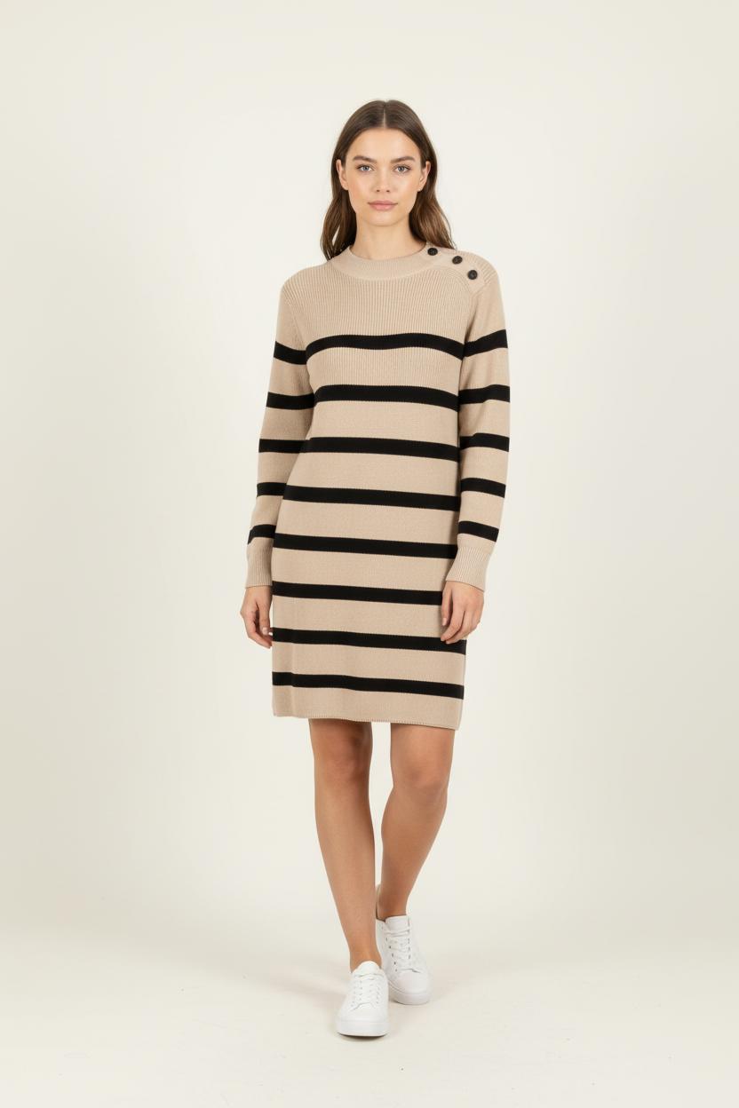 Short & Midi Dress ORTA - Seconde main Beige
