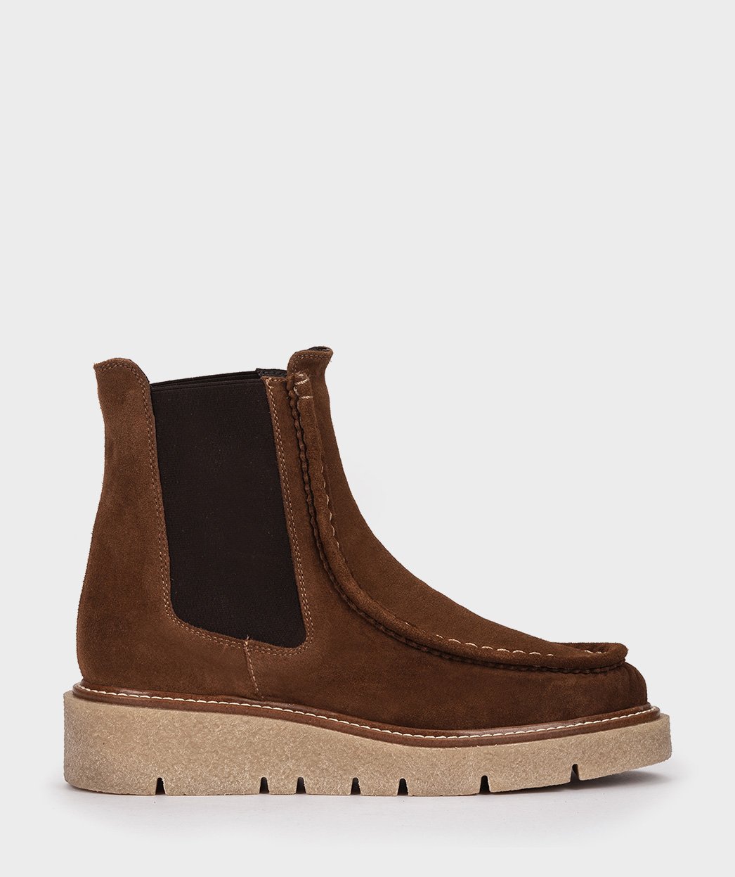 Brown suede ankle boots PEDRO MIRALLES Brown