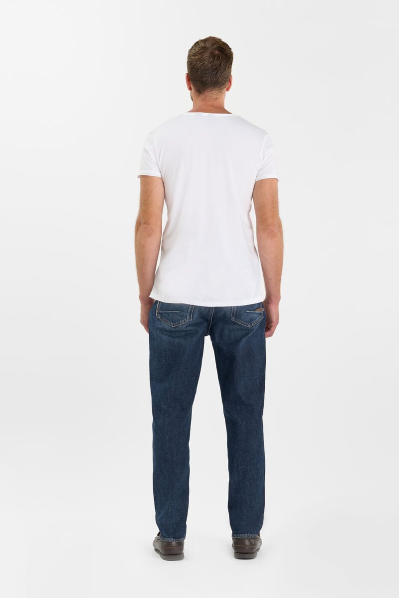 Loose, wide-leg jeans, length 34 LE TEMPS DES CERISES Blue