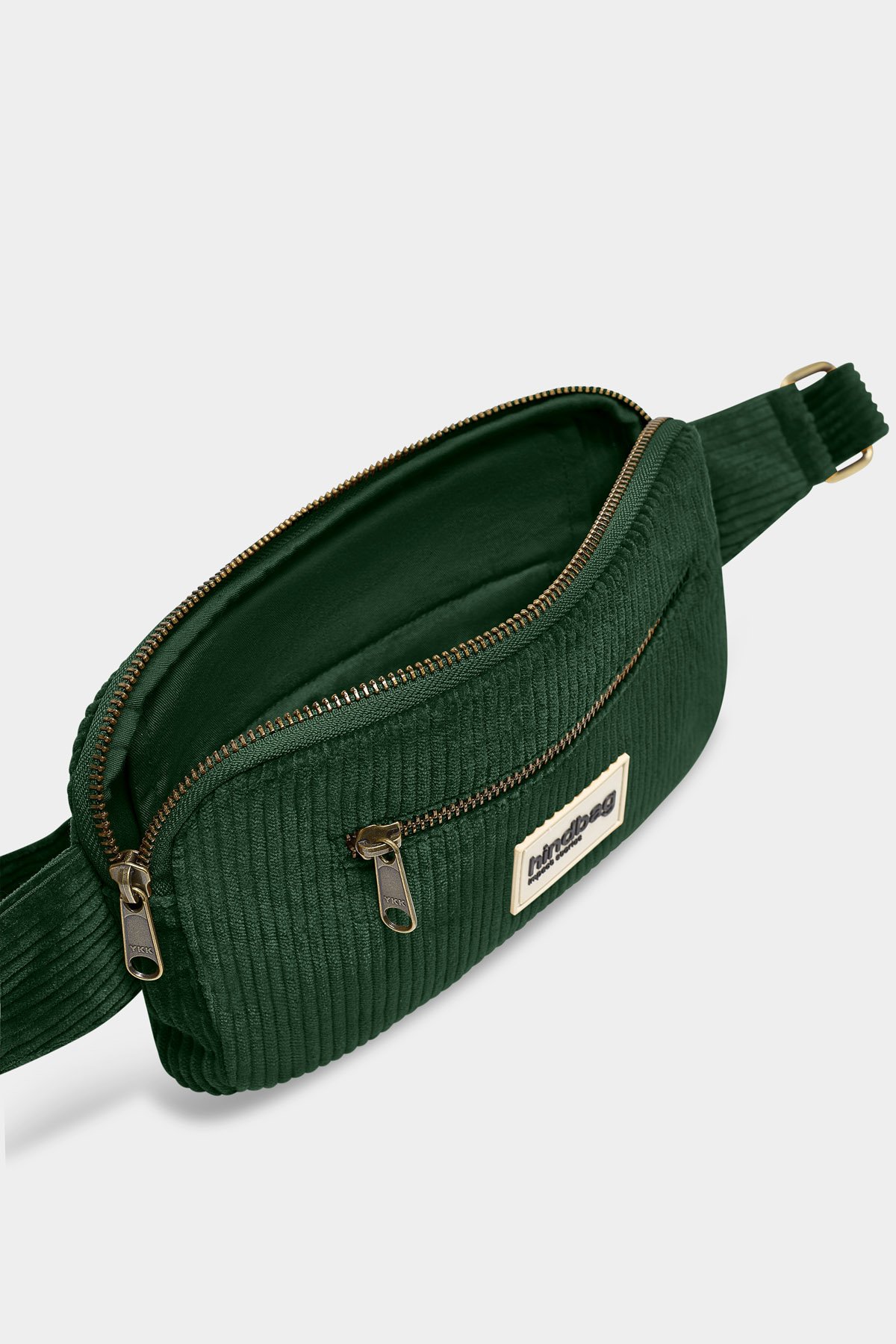 Cotton waist bag HINDBAG Green