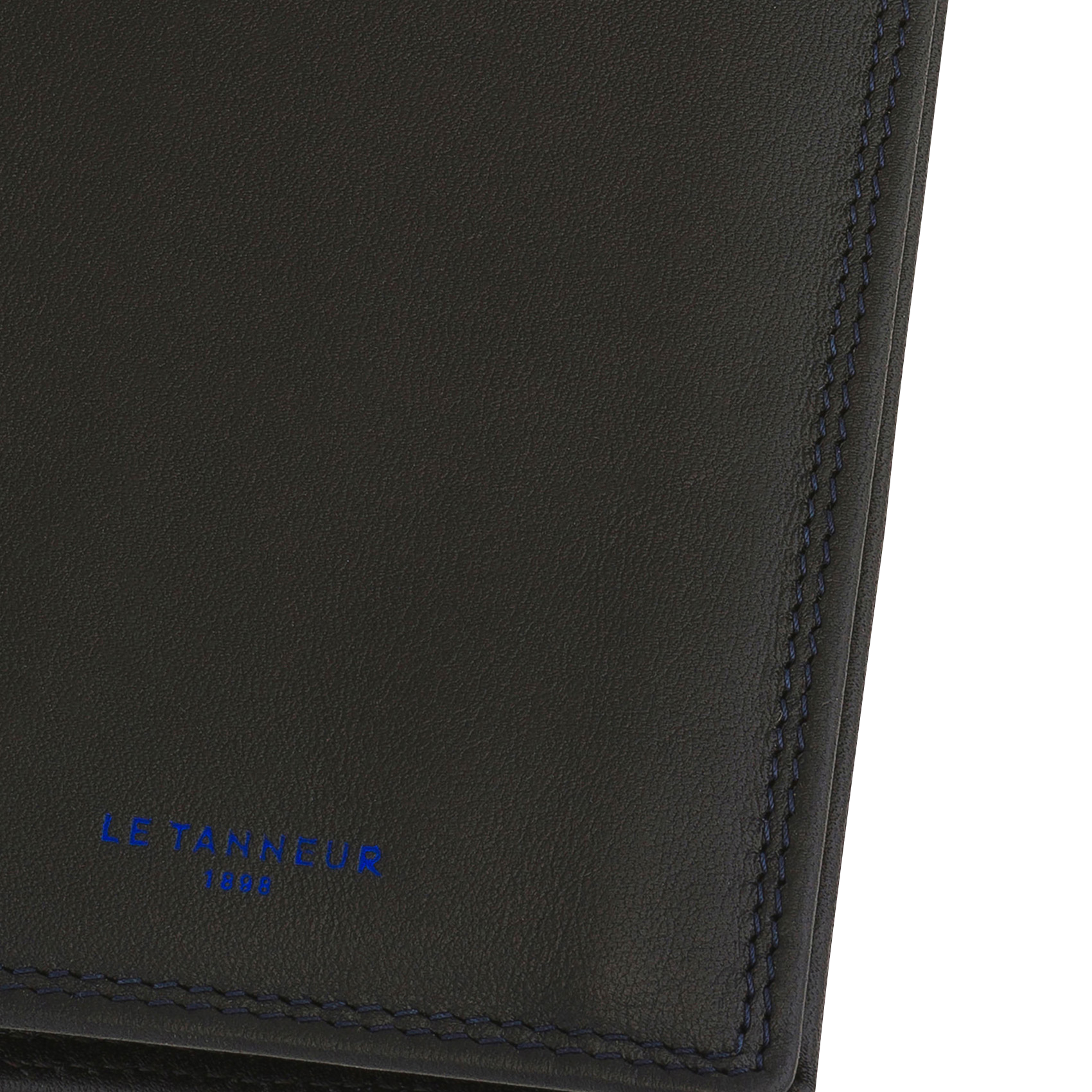 Portefeuille en cuir  LE TANNEUR Noir