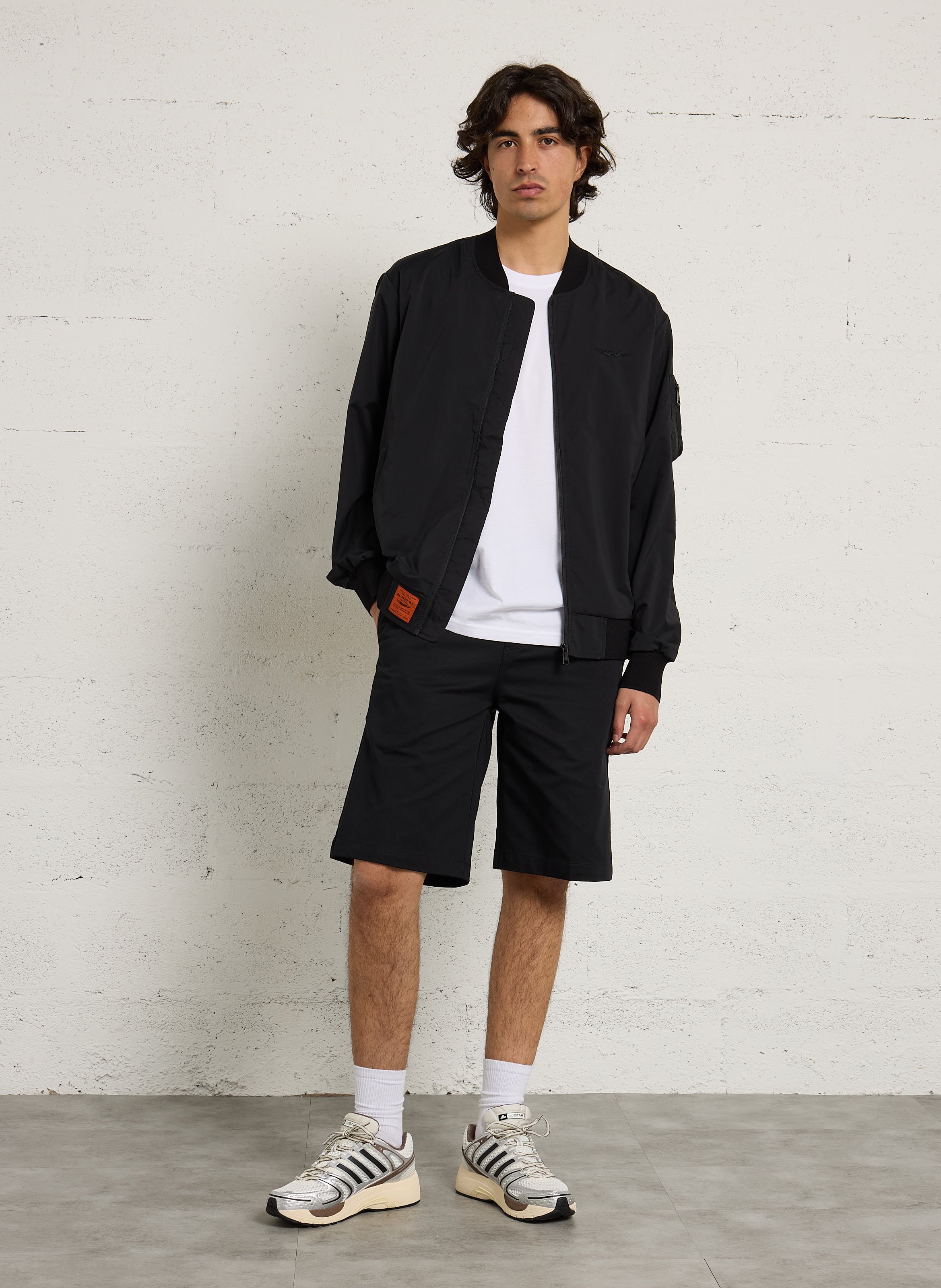 T-Shirt mit Markenstickerei CHEVIGNON Weiss