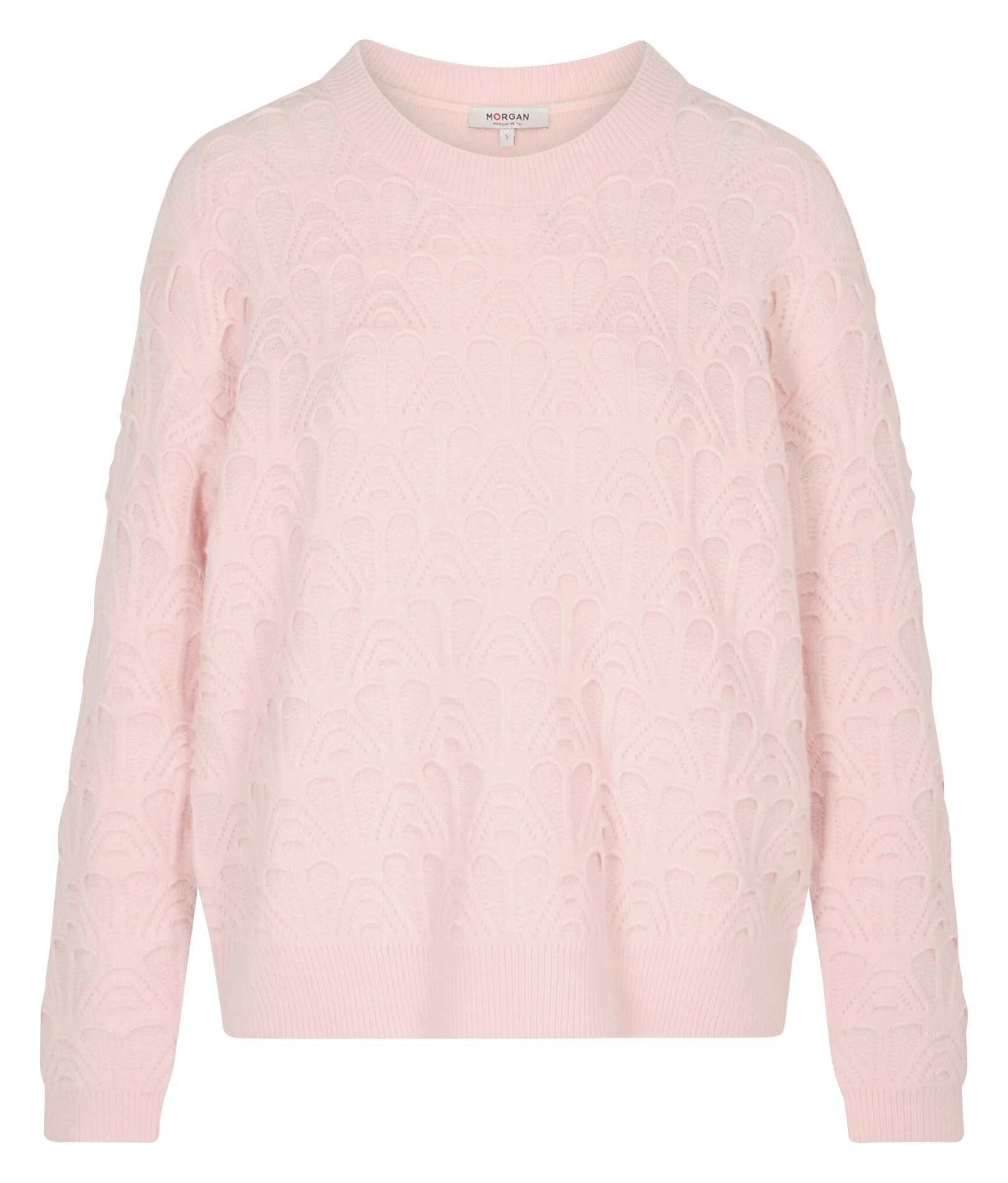 Pull col rond  MORGAN Rose