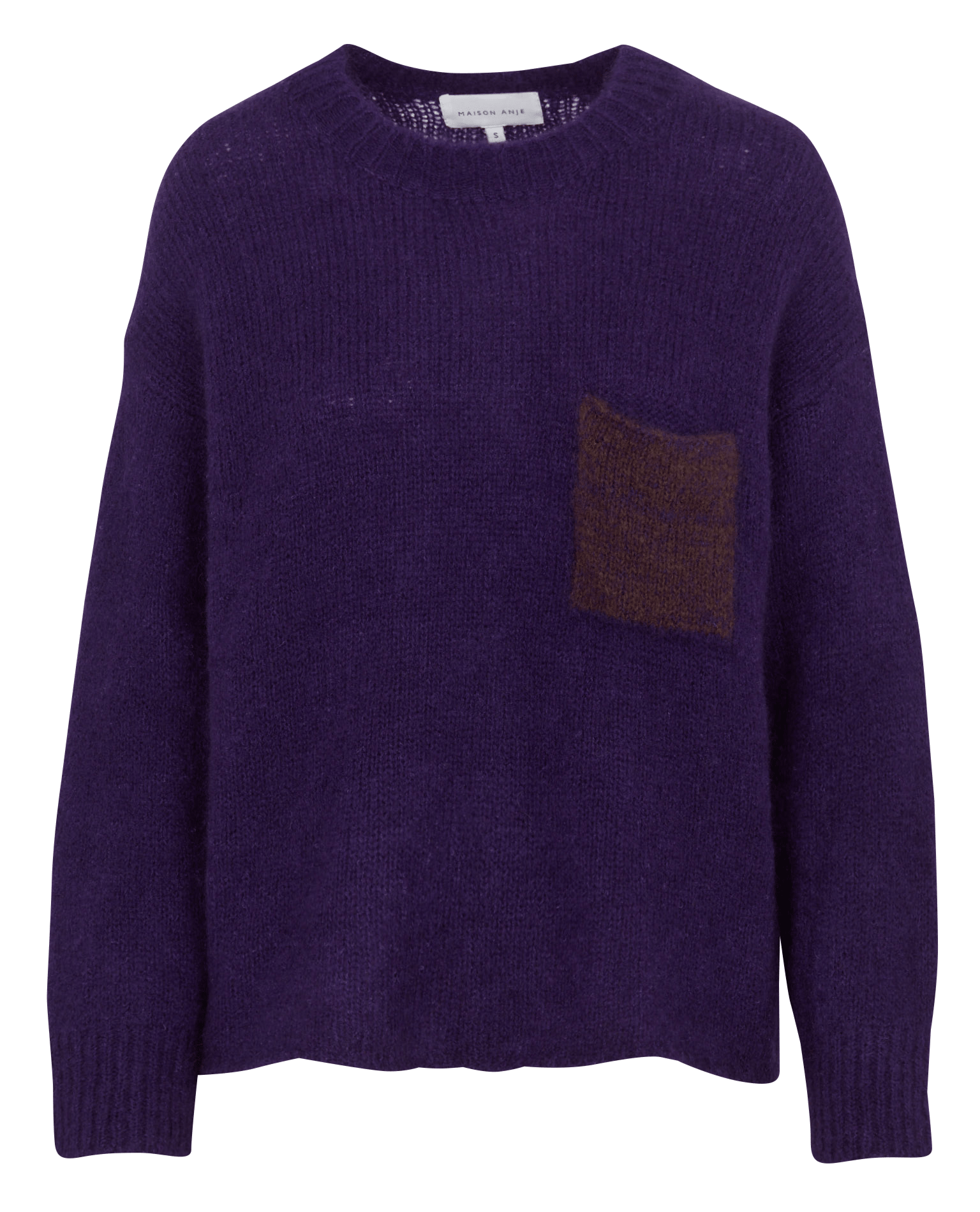 Trui met ronde hals MAISON ANJE Violet