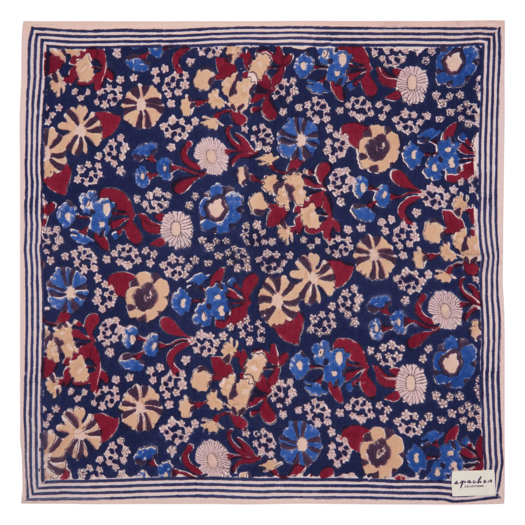 Foulard en coton APACHES COLLECTIONS Multicolore