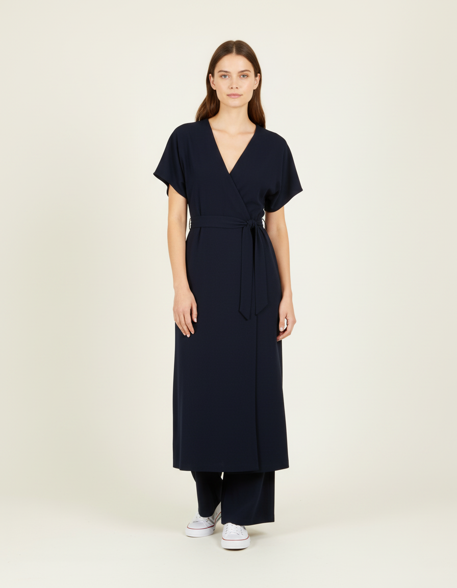 Robe longue TARA JARMON - Seconde Main Bleu