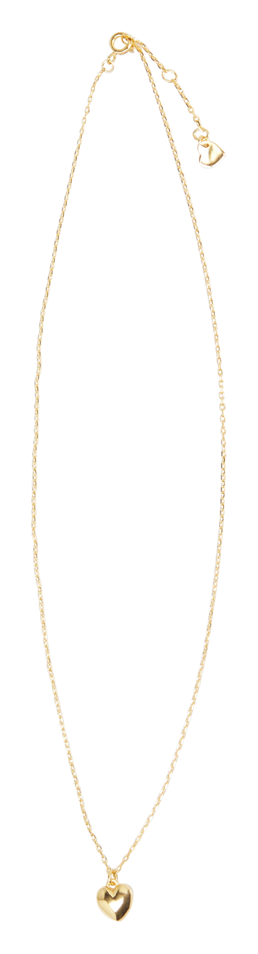 Collar con colgante de corazón FEEKA Dorado