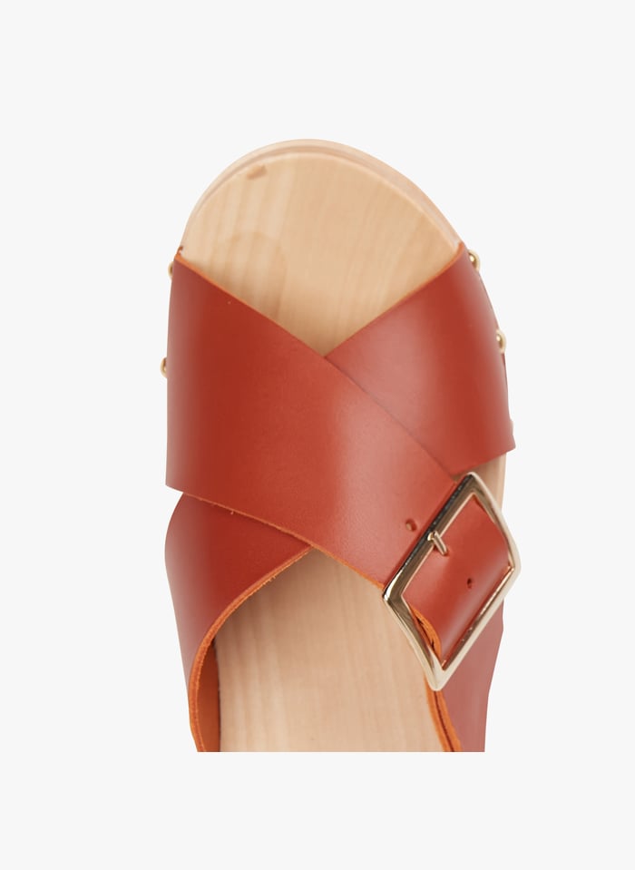 Sabot aperti hot sale con tacco