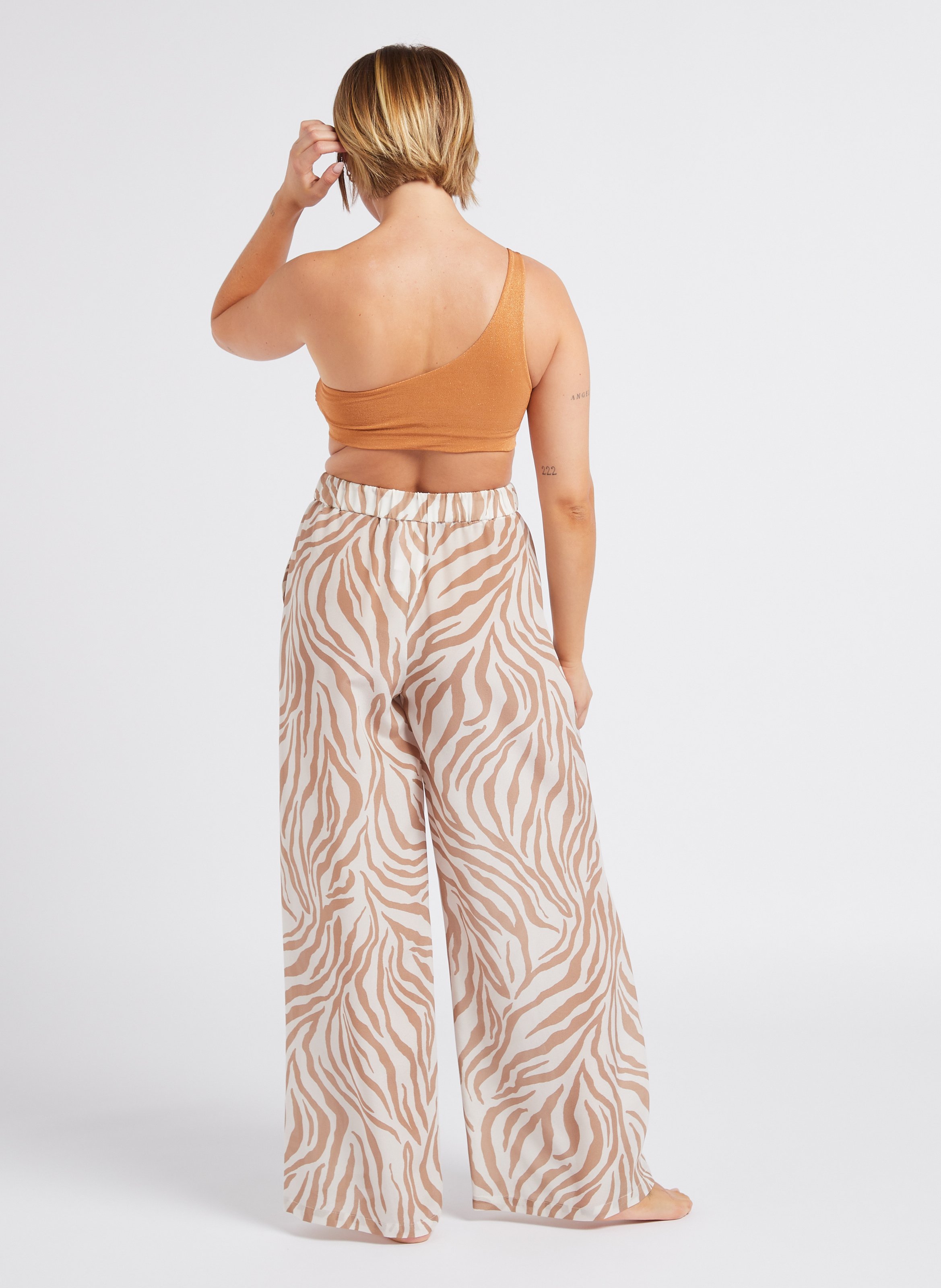 Silk beach pants discount