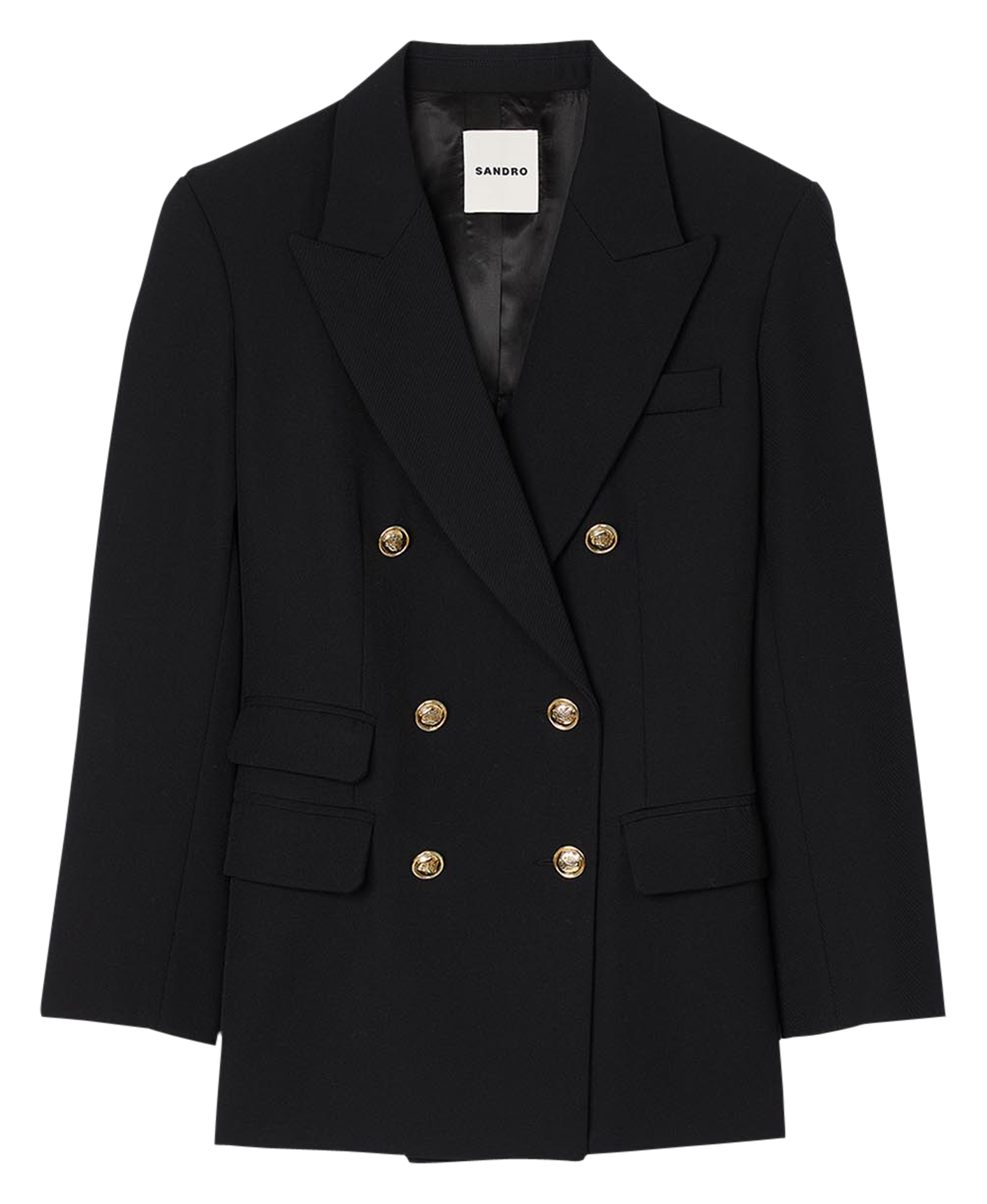 Veste tailleur cintrée SANDRO Noir
