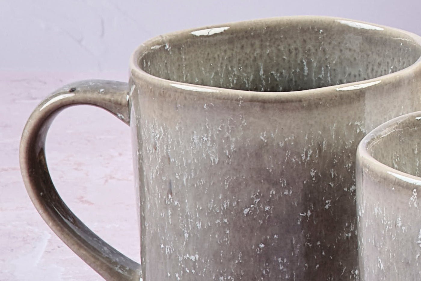 Stellar mug 40cl - 6 pieces - concrete gray BJORN Grey