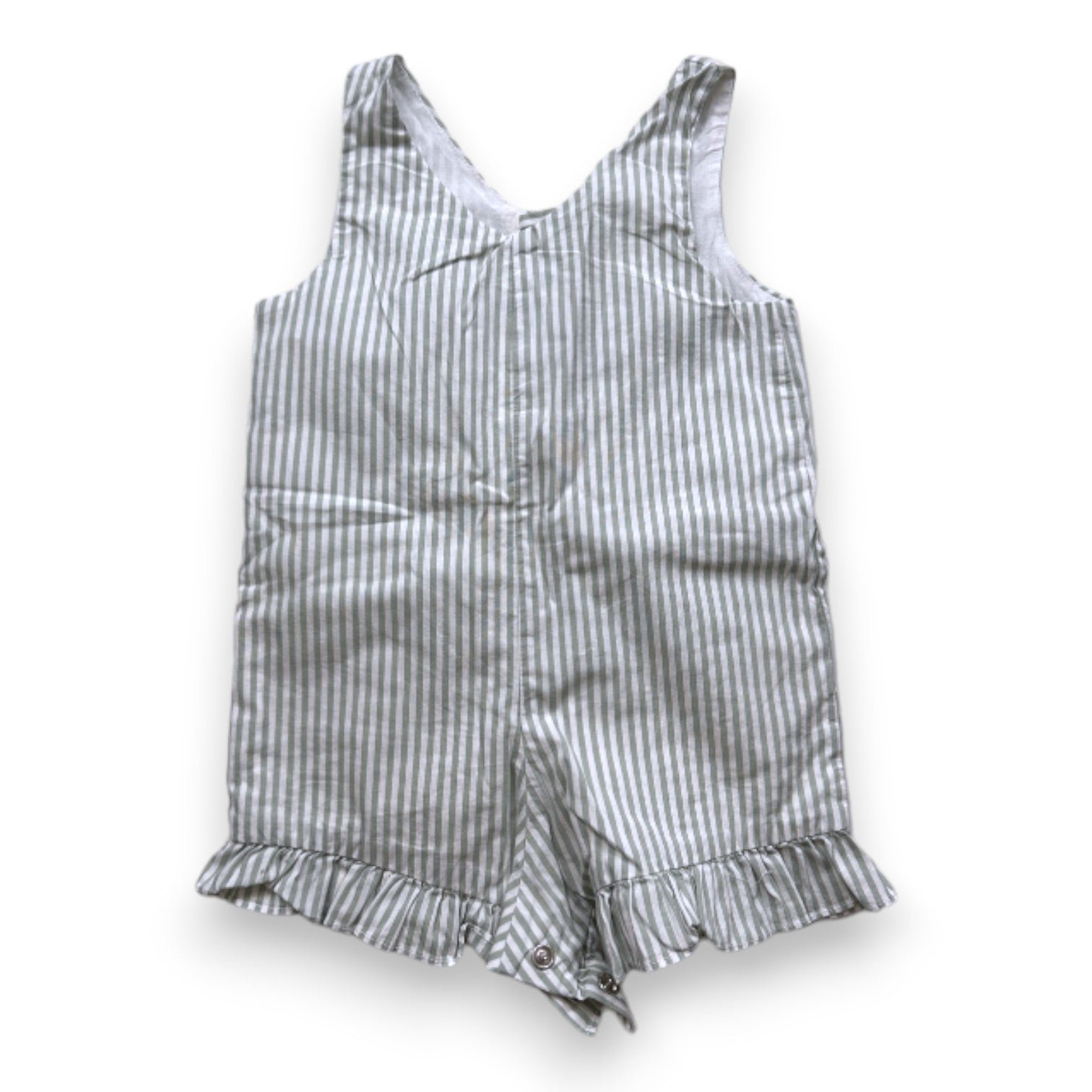 Green baby overalls - 6 months TARTINE ET CHOCOLAT - seconde-main Green