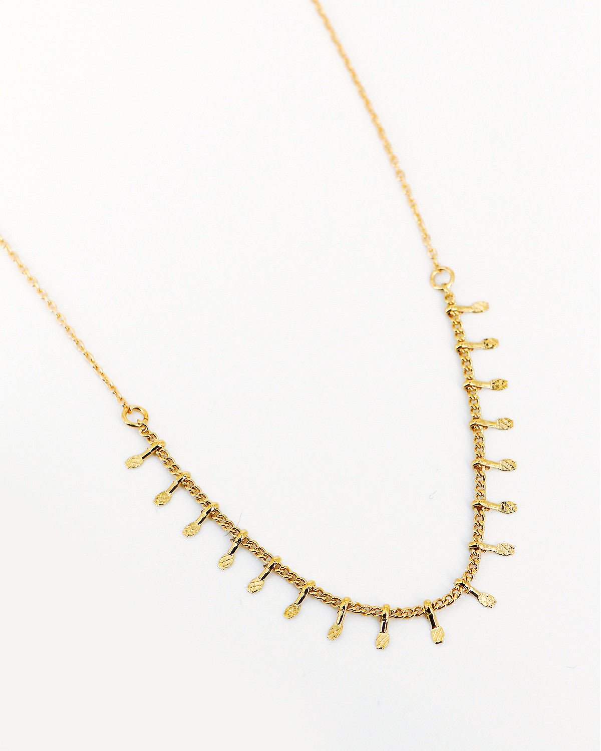 Collier argent NILAI