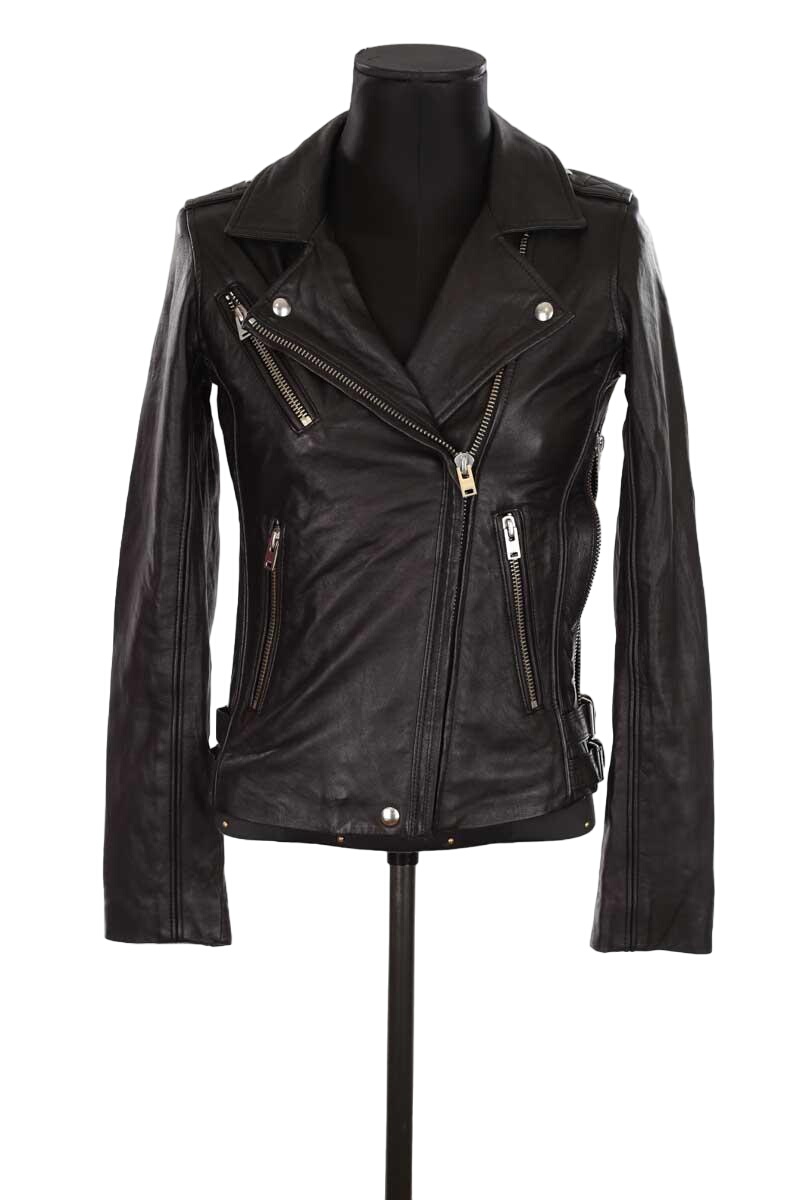 Leather jacket IRO - Seconde Main Black