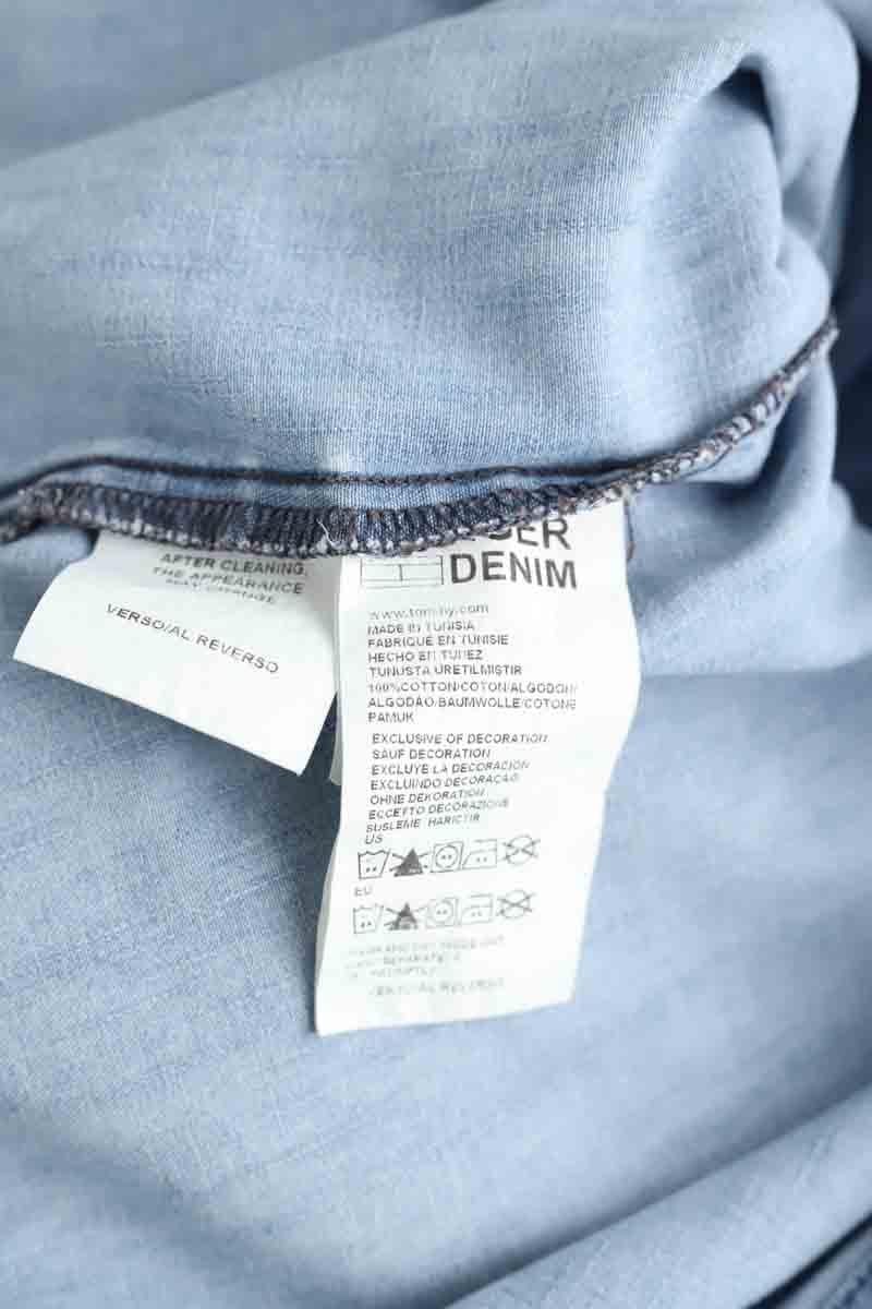 Cotton shirt TOMMY HILFIGER - SECONDE MAIN Blue