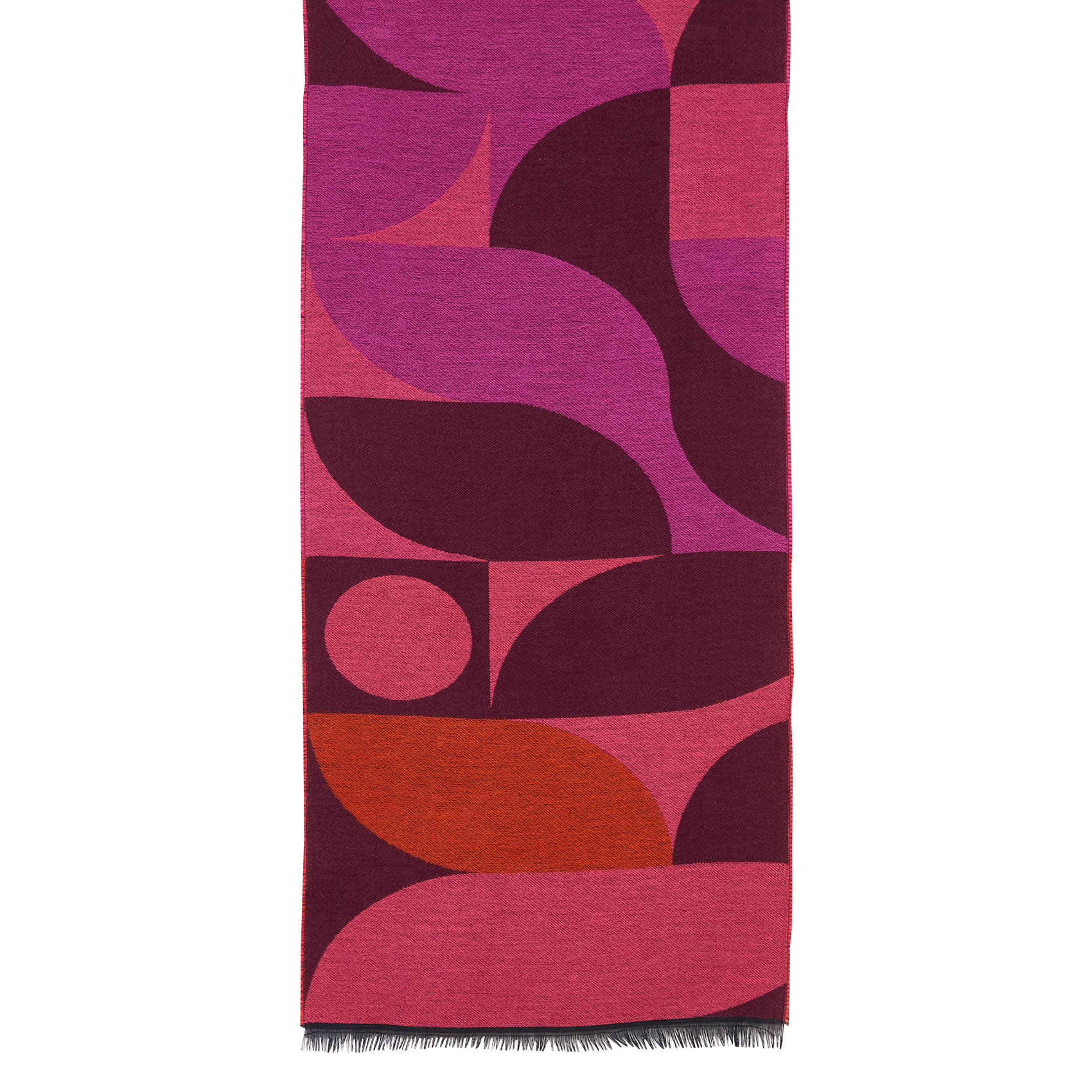 Organic cotton scarf LA FEE MARABOUTEE Red