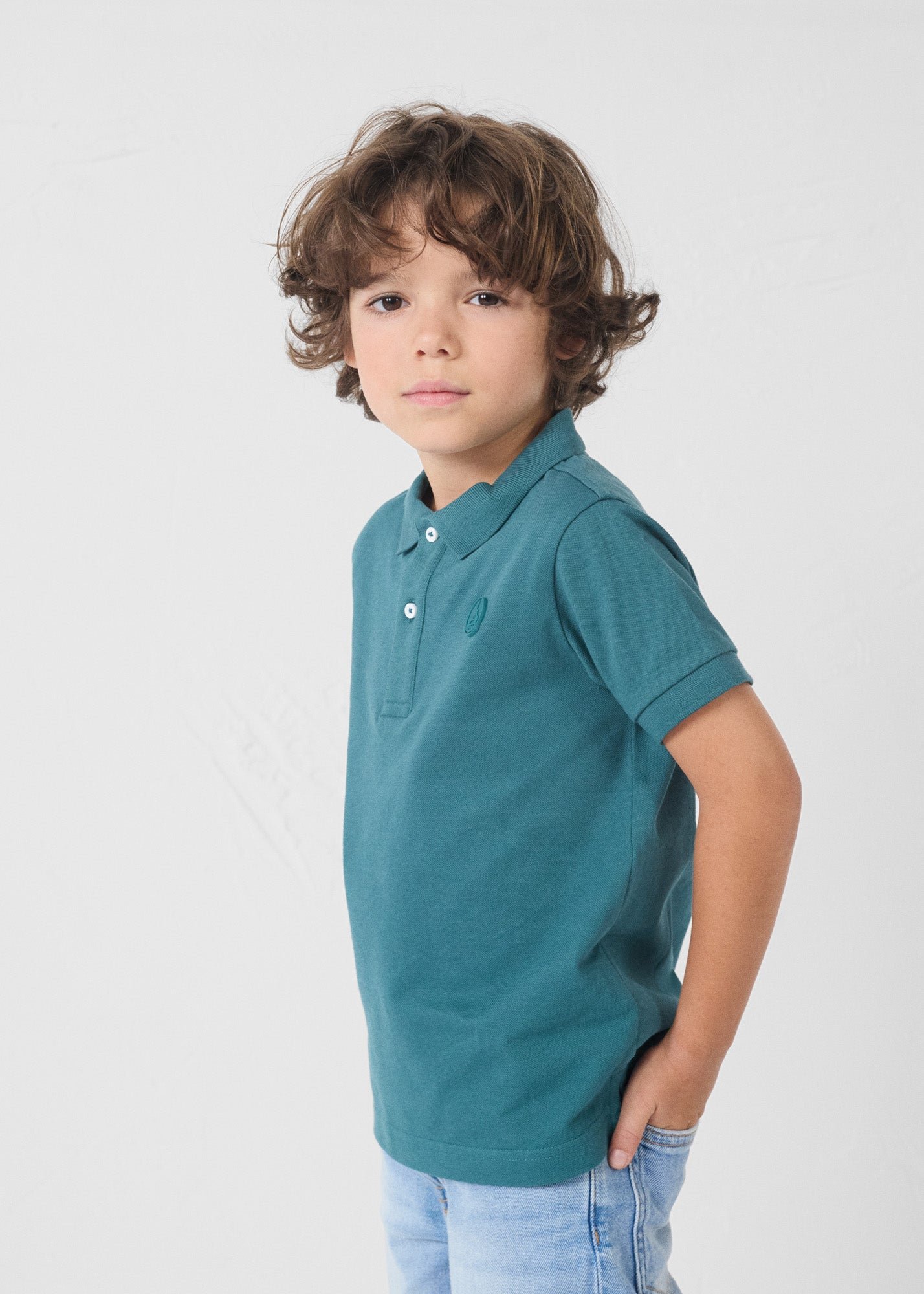 Enzo children's polo JOTT Green
