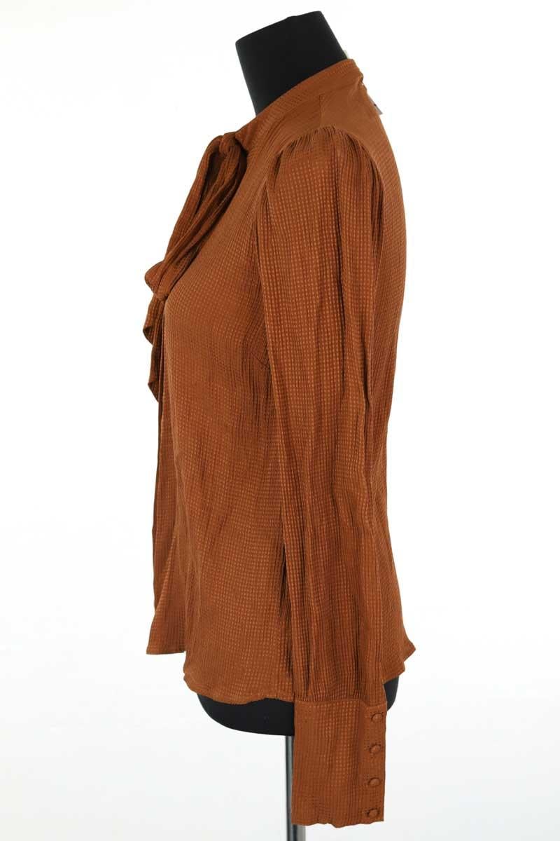 Silk blouse SEZANE - Seconde main Brown
