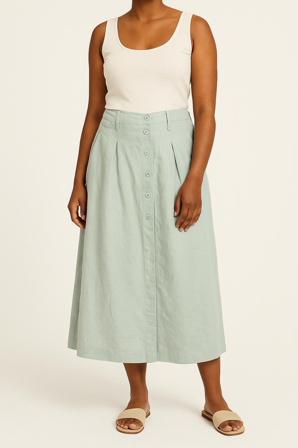 Long skirt COMPTOIR DES COTONNIERS - Seconde main Green
