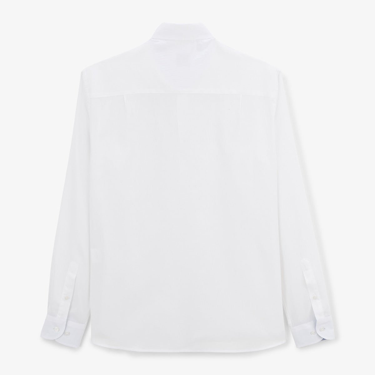 Long-sleeved cotton shirt SERGE BLANCO White