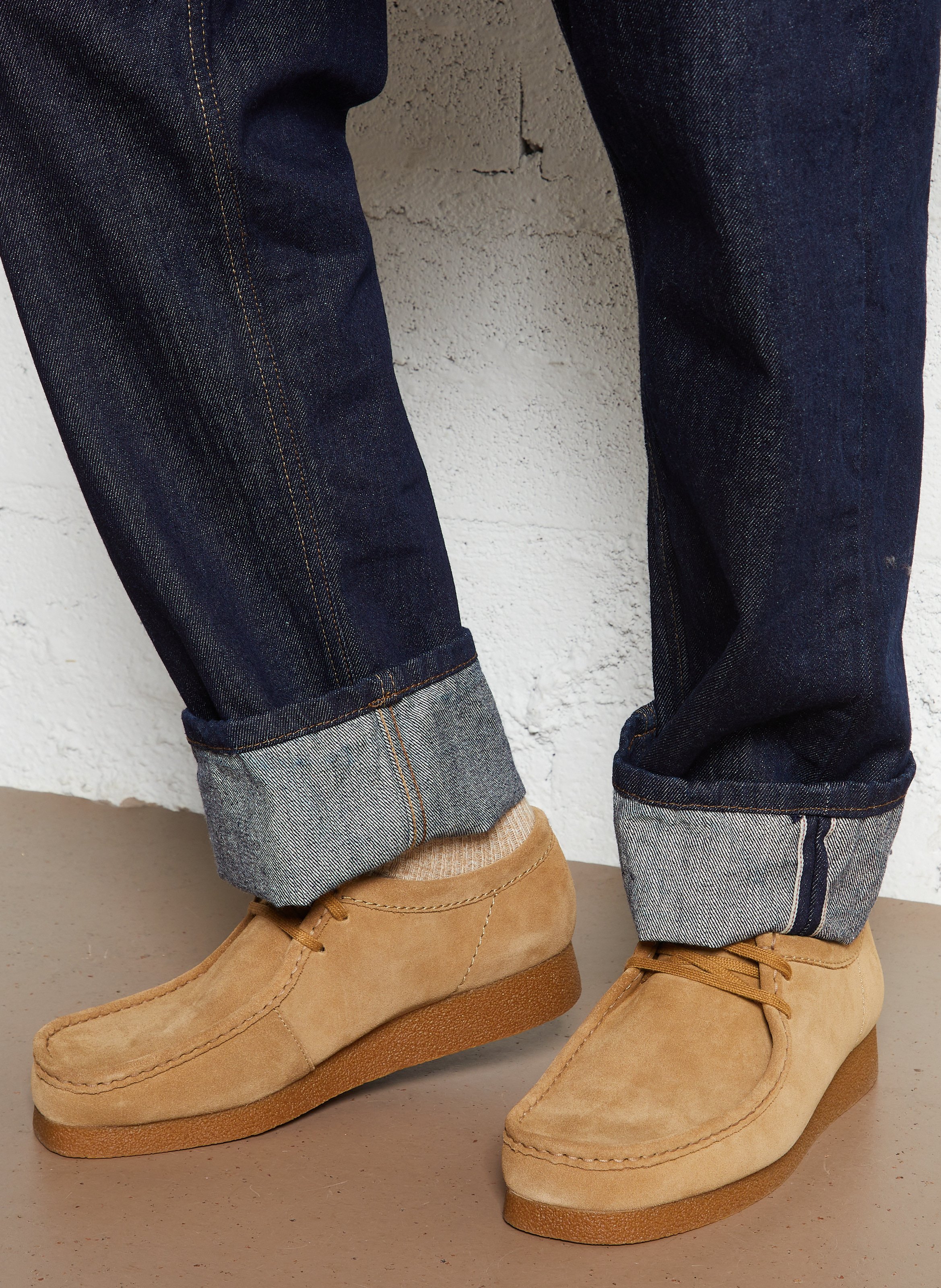 Arthus leather Derby shoes  CLARKS Beige