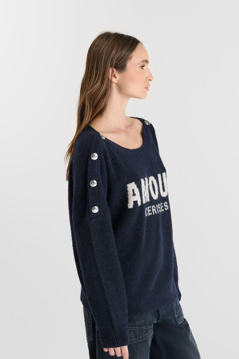 Sweater LE TEMPS DES CERISES Blue