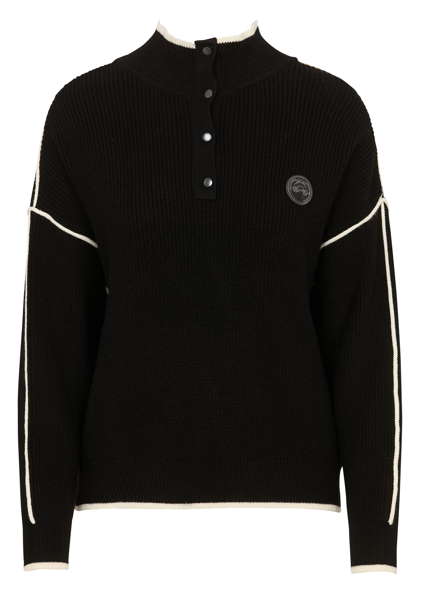 Pull col camionneur I CODE Noir