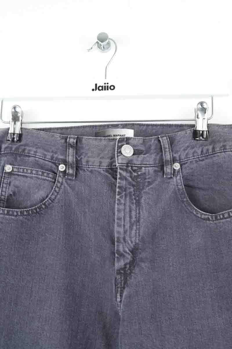 - Straight-leg jeans
- 5 pockets
- Straight cut
- Faded effect ISABEL MARANT - Seconde Main Grey