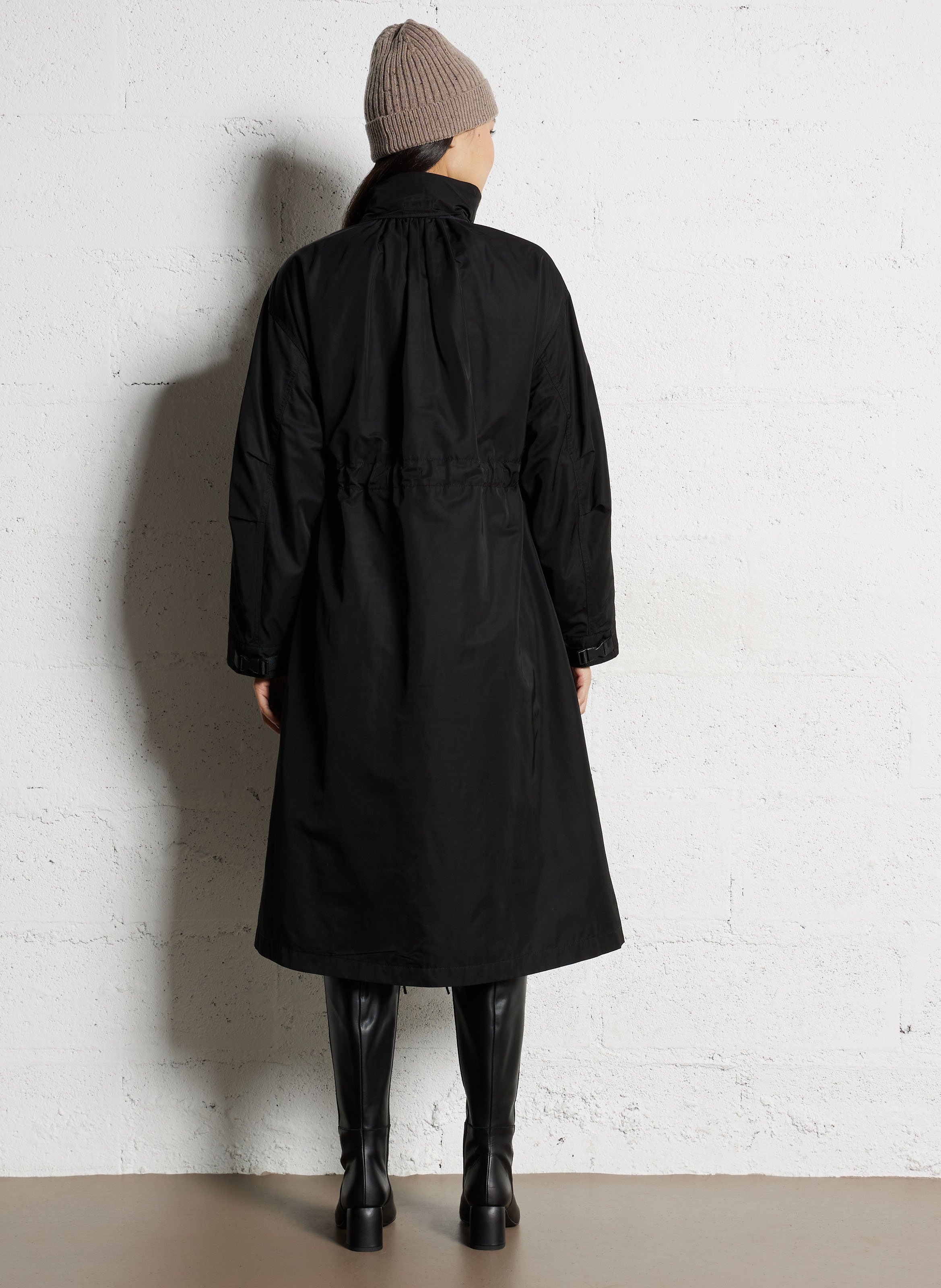 Parka met opstaande kraag BERENICE Zwart