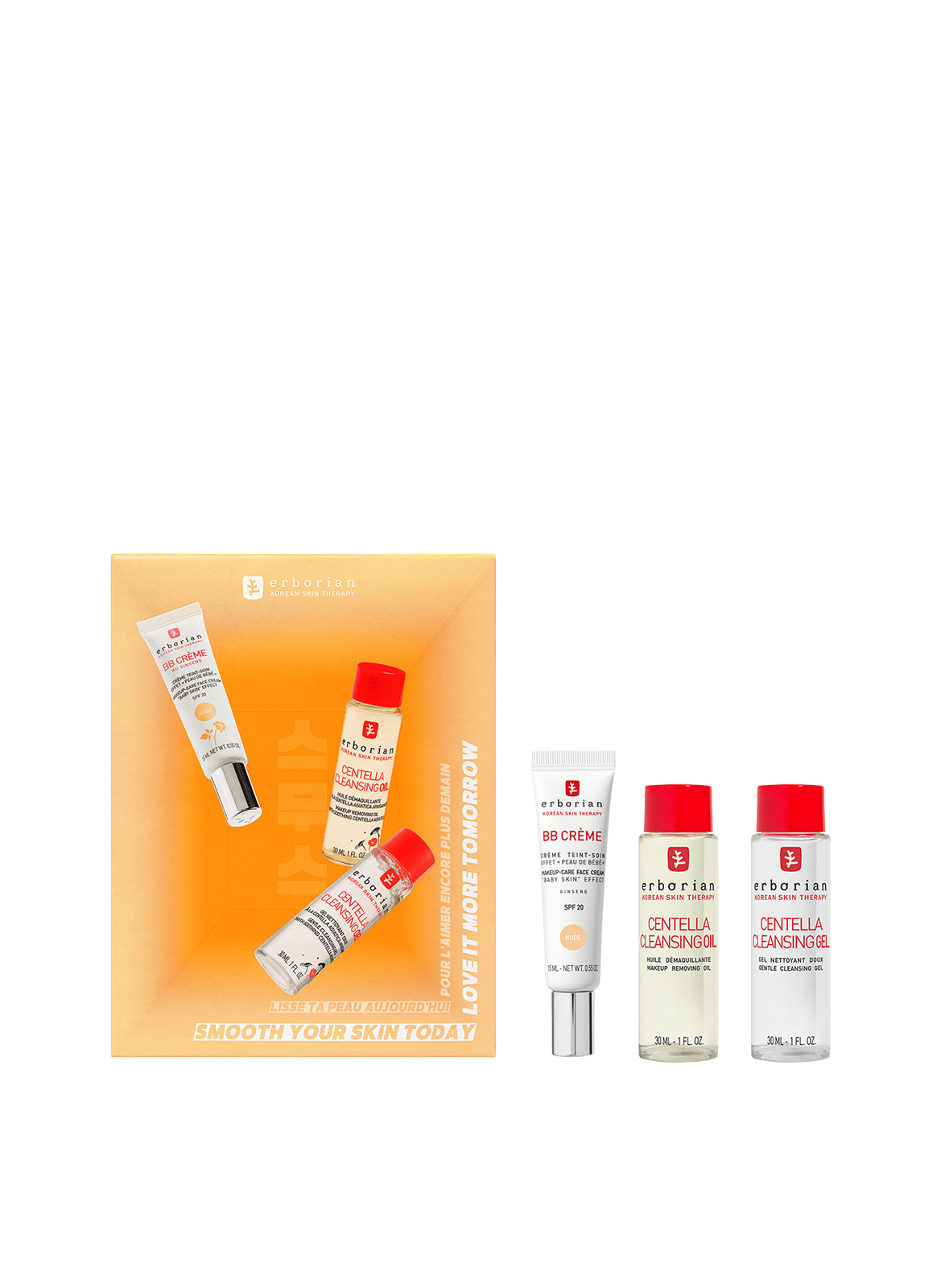 BB Crème X Centella Cleansing Duo ERBORIAN Nude