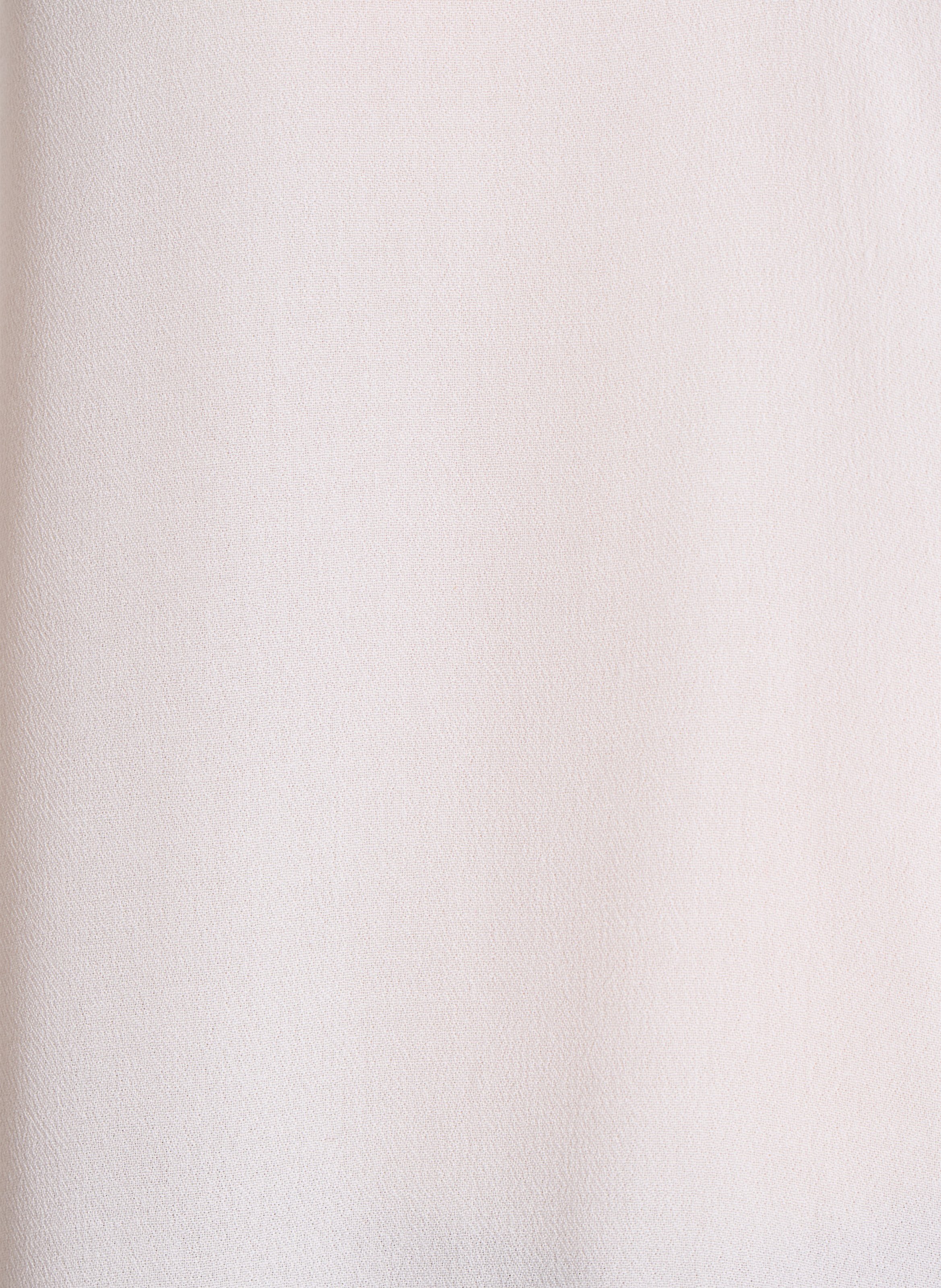 Tee-shirt fluide col tunisien LA FEE MARABOUTEE Blanc