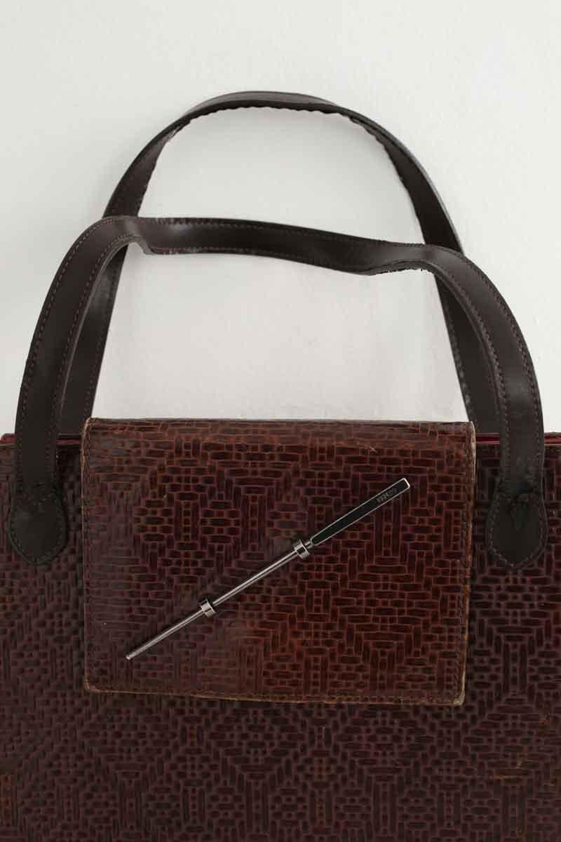 Handbag KENZO - SECONDE MAIN Brown