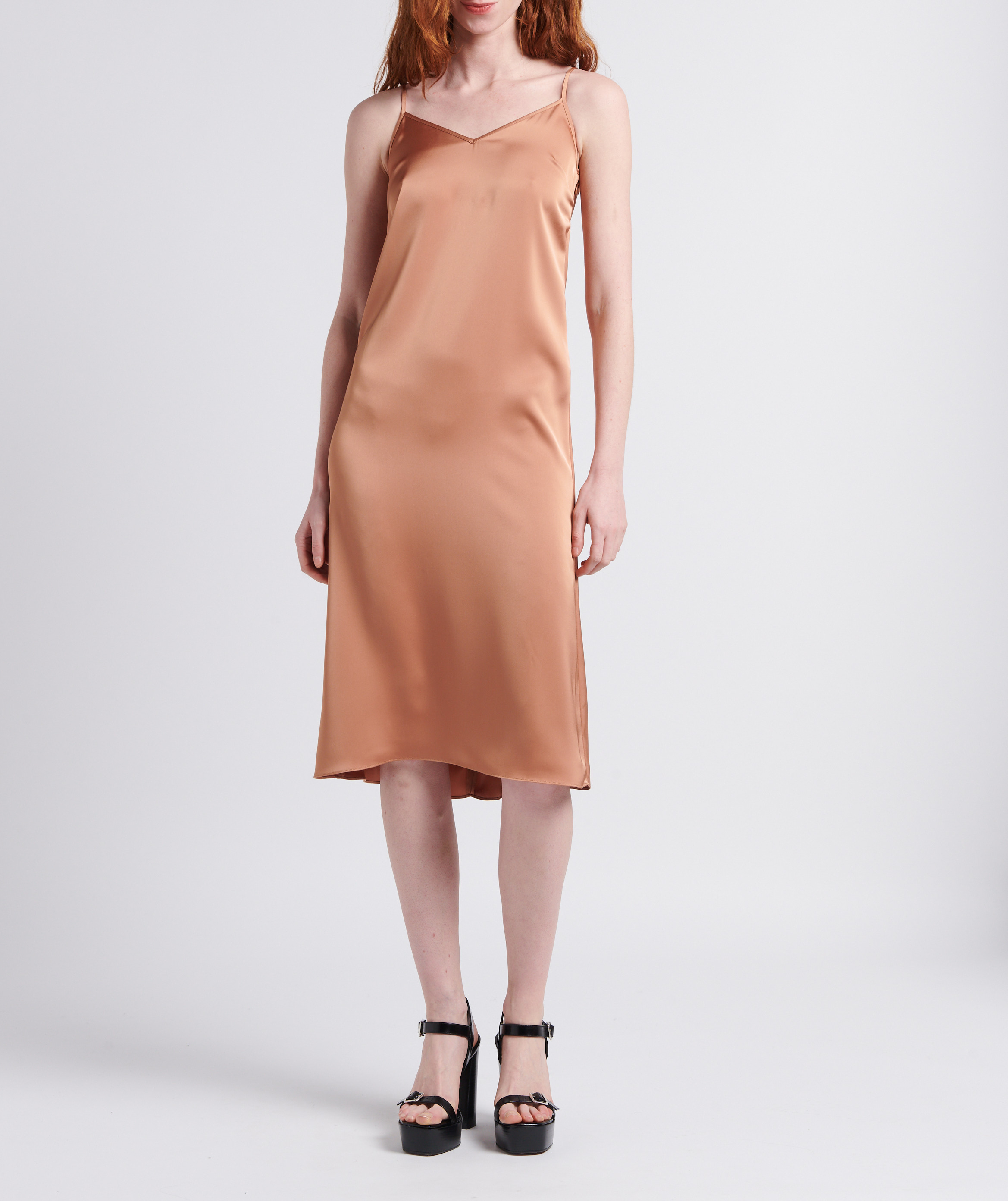 Satiniertes Unterkleid MAX&Co. Braun