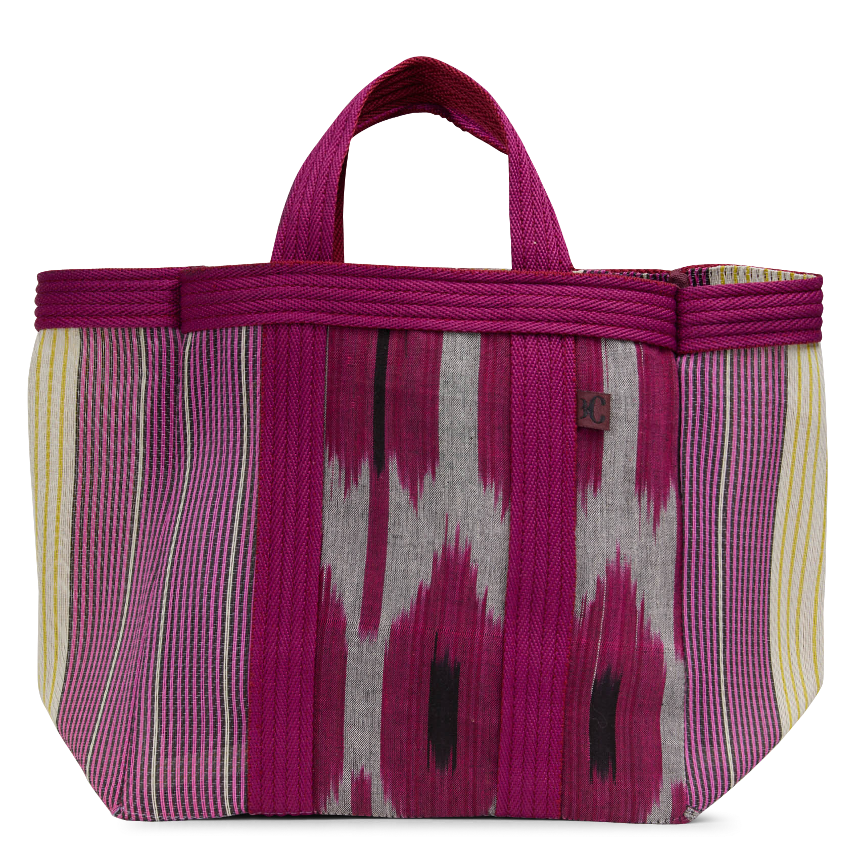 Sac cabas tissé imprimé BABACHIC BAGS