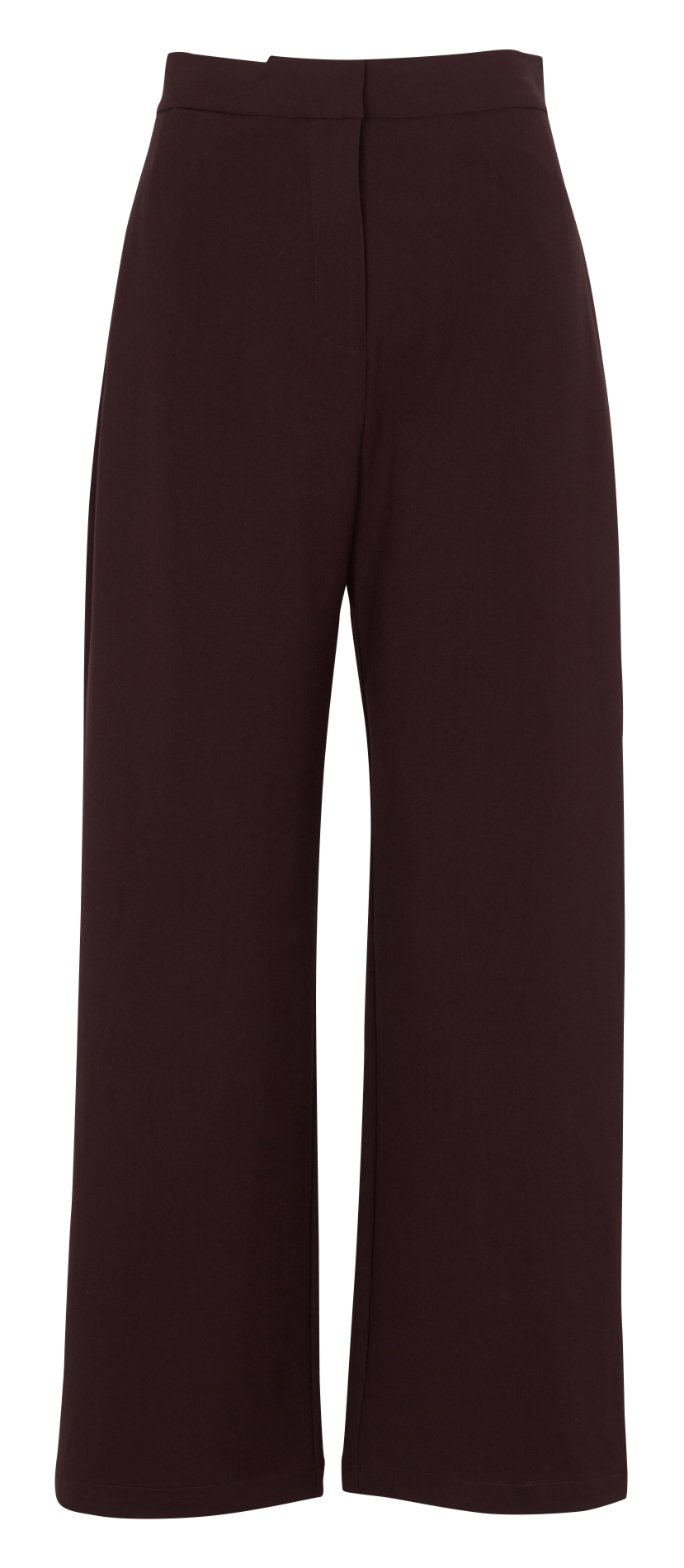 Azawood high-waisted wide-leg trousers SUNCOO Plums