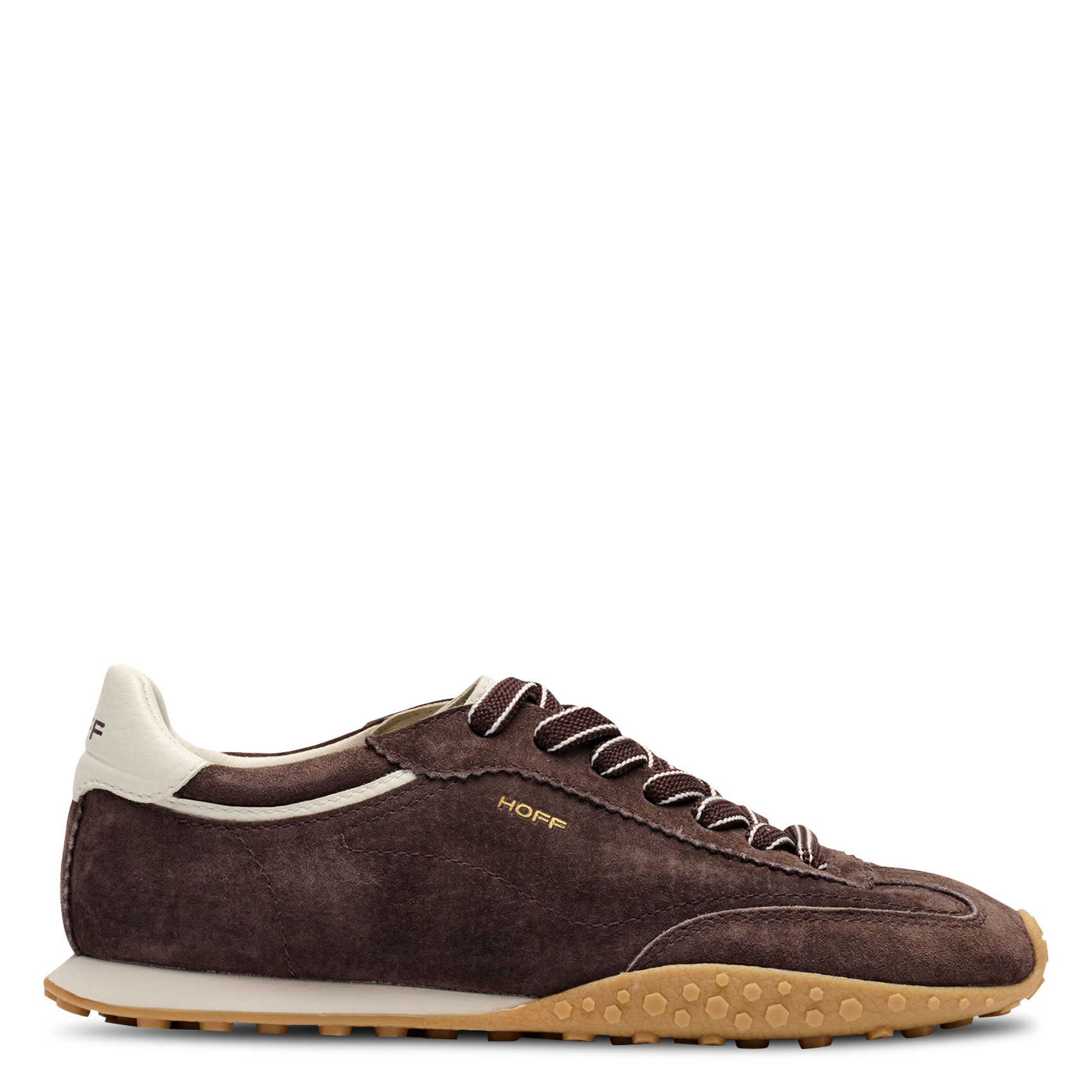 Baskets basses en cuir HOFF Marron
