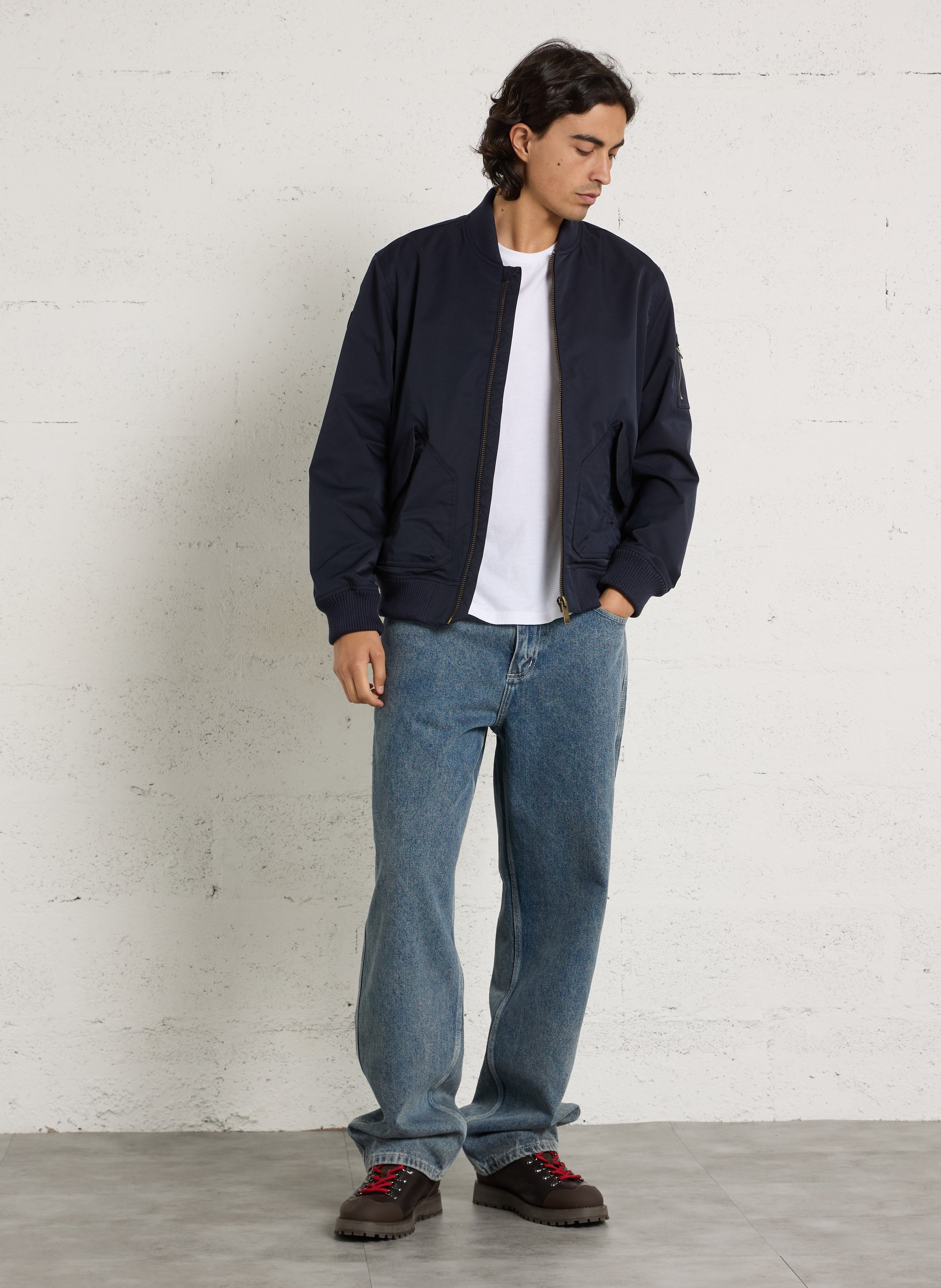 Veste col teddy  CHEVIGNON Bleu